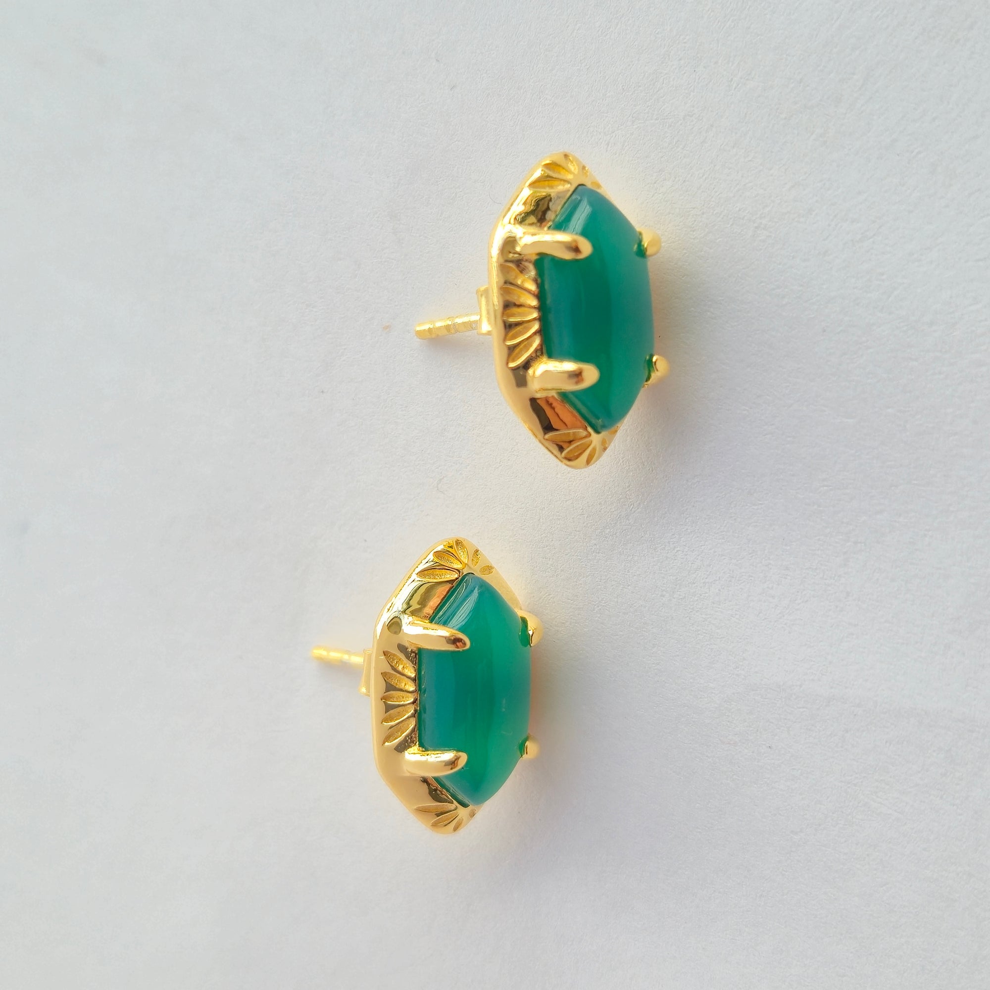 Whispers Of Ancient Forests Stud Earrings