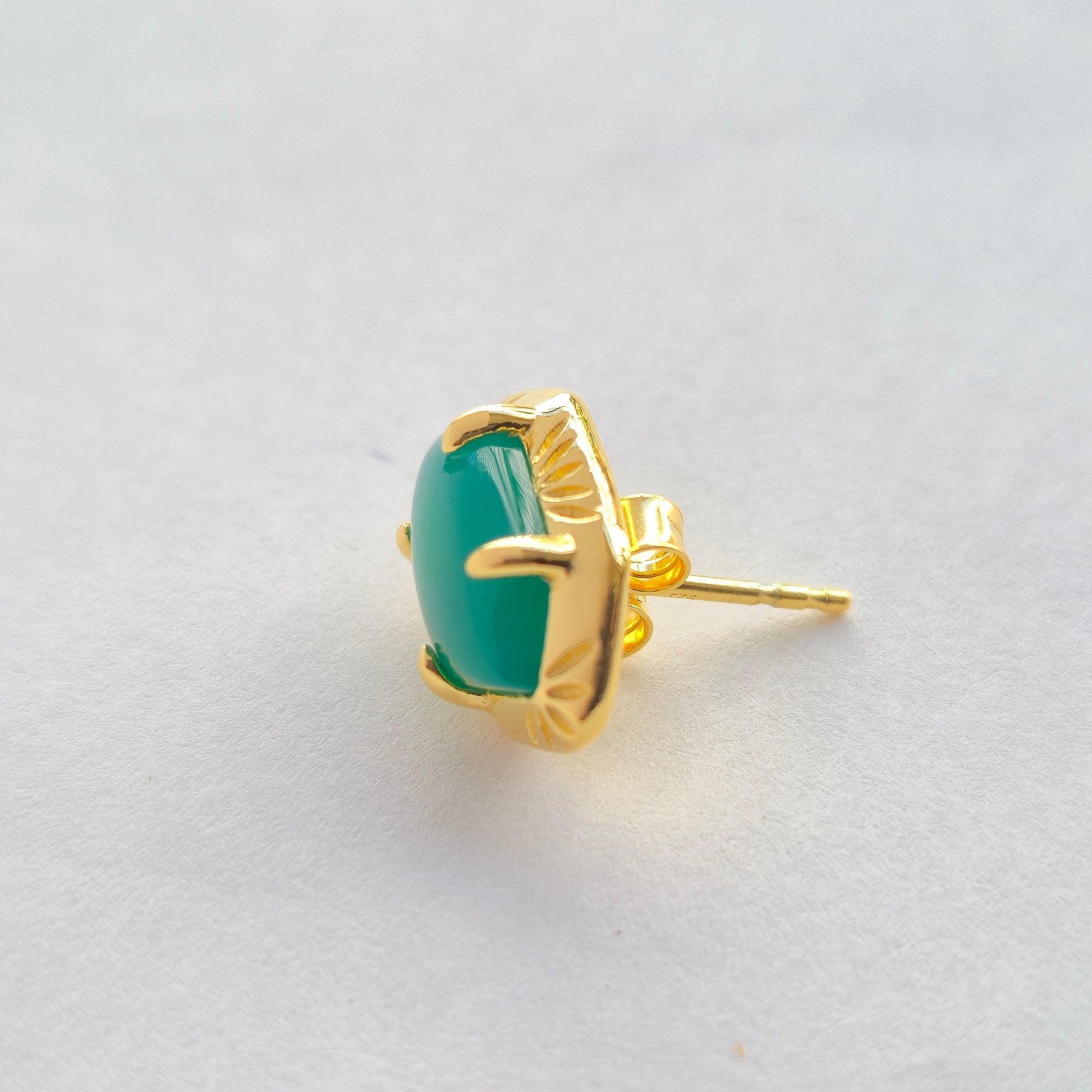 Whispers Of Ancient Forests Stud Earrings