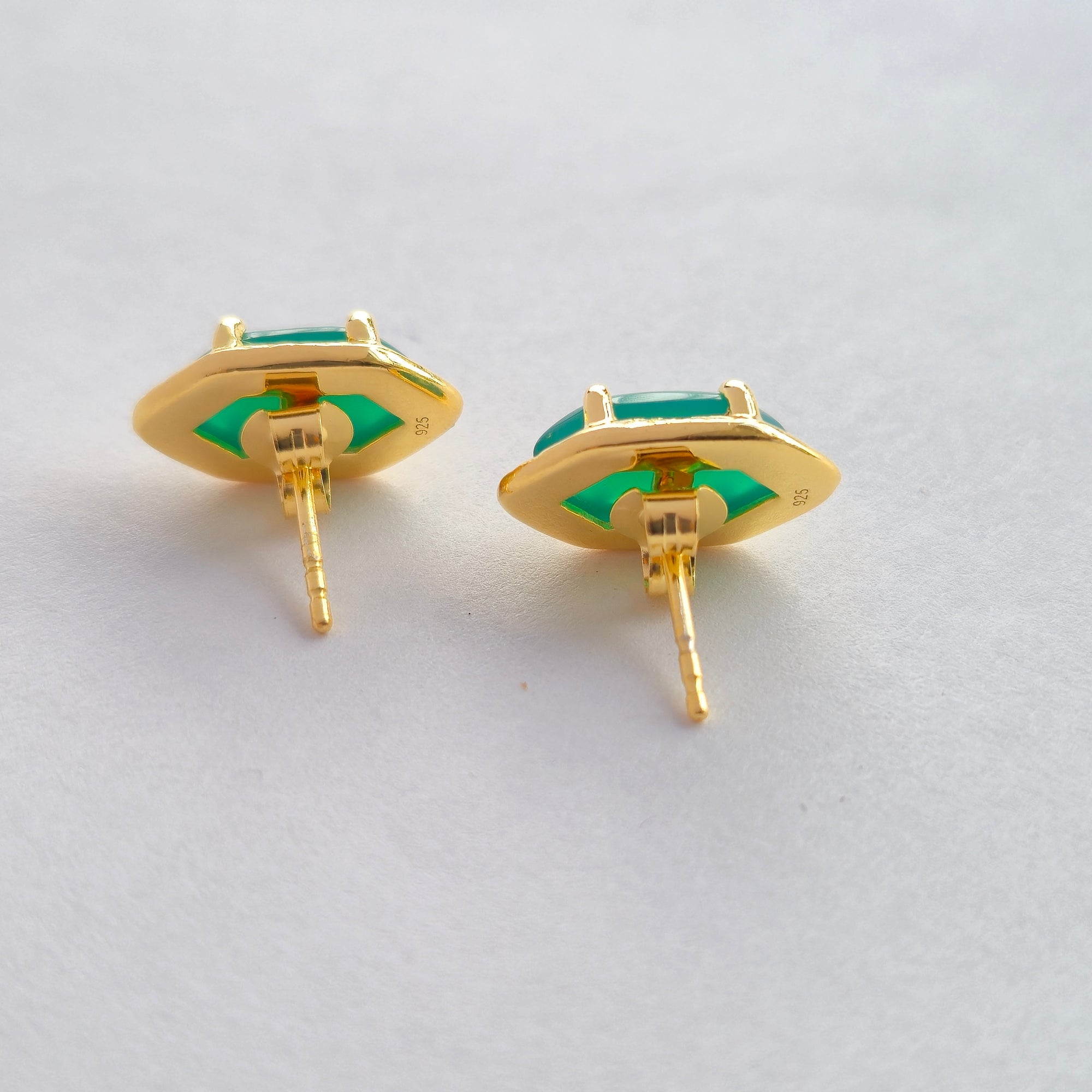 Whispers Of Ancient Forests Stud Earrings