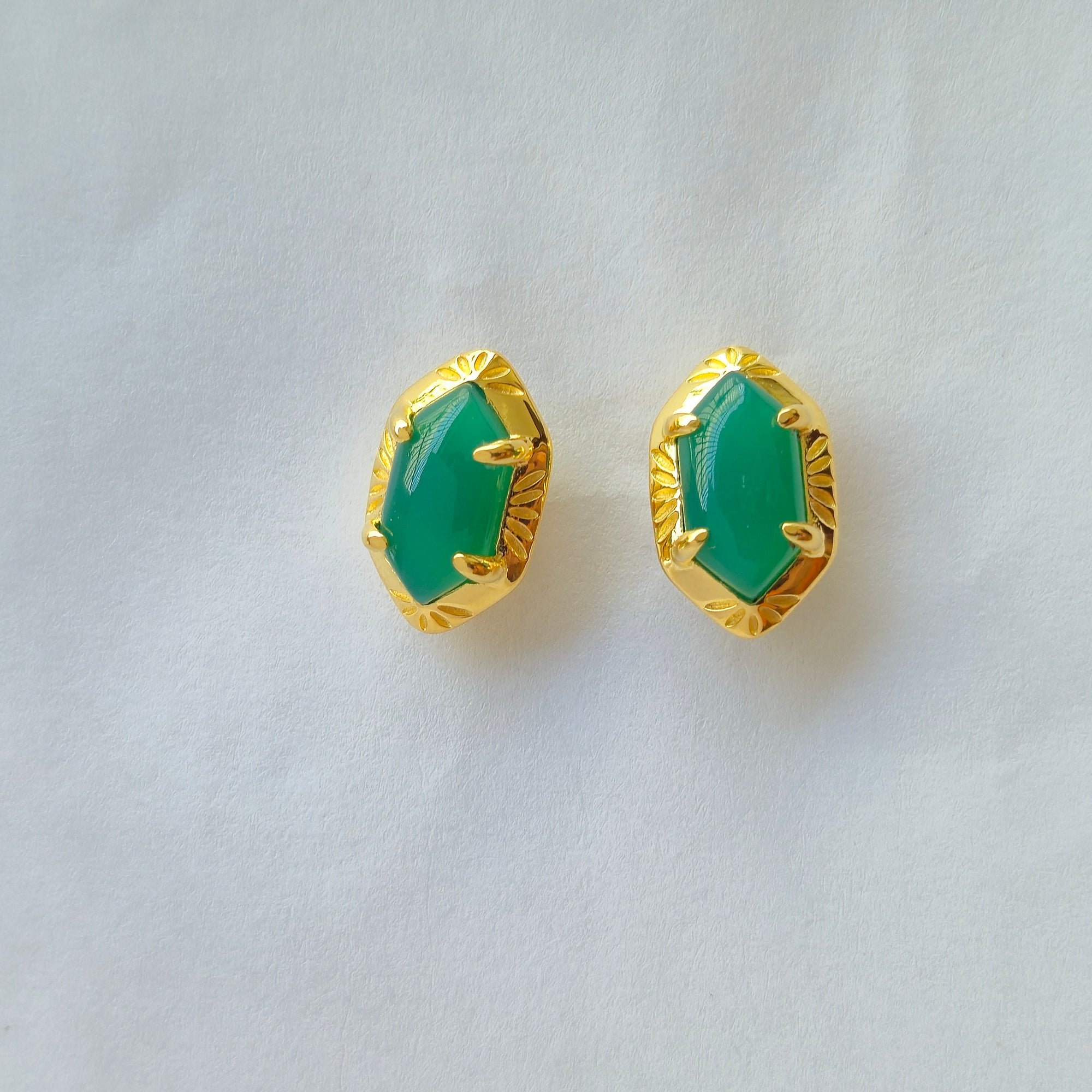 Whispers Of Ancient Forests Stud Earrings