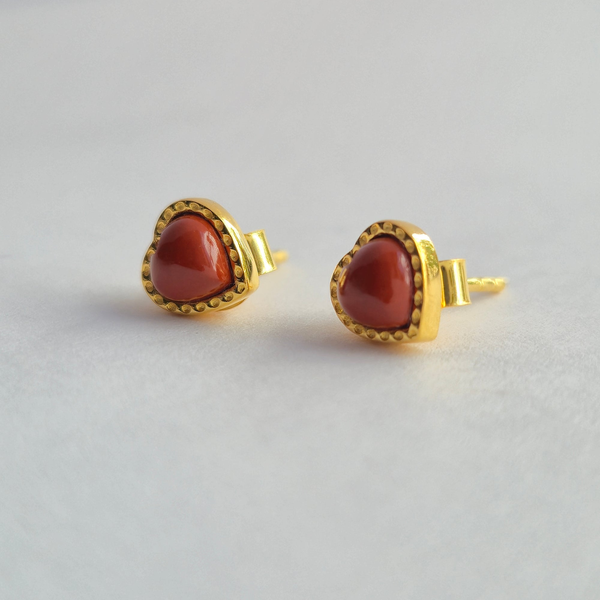 Mini Heart Stud Earrings