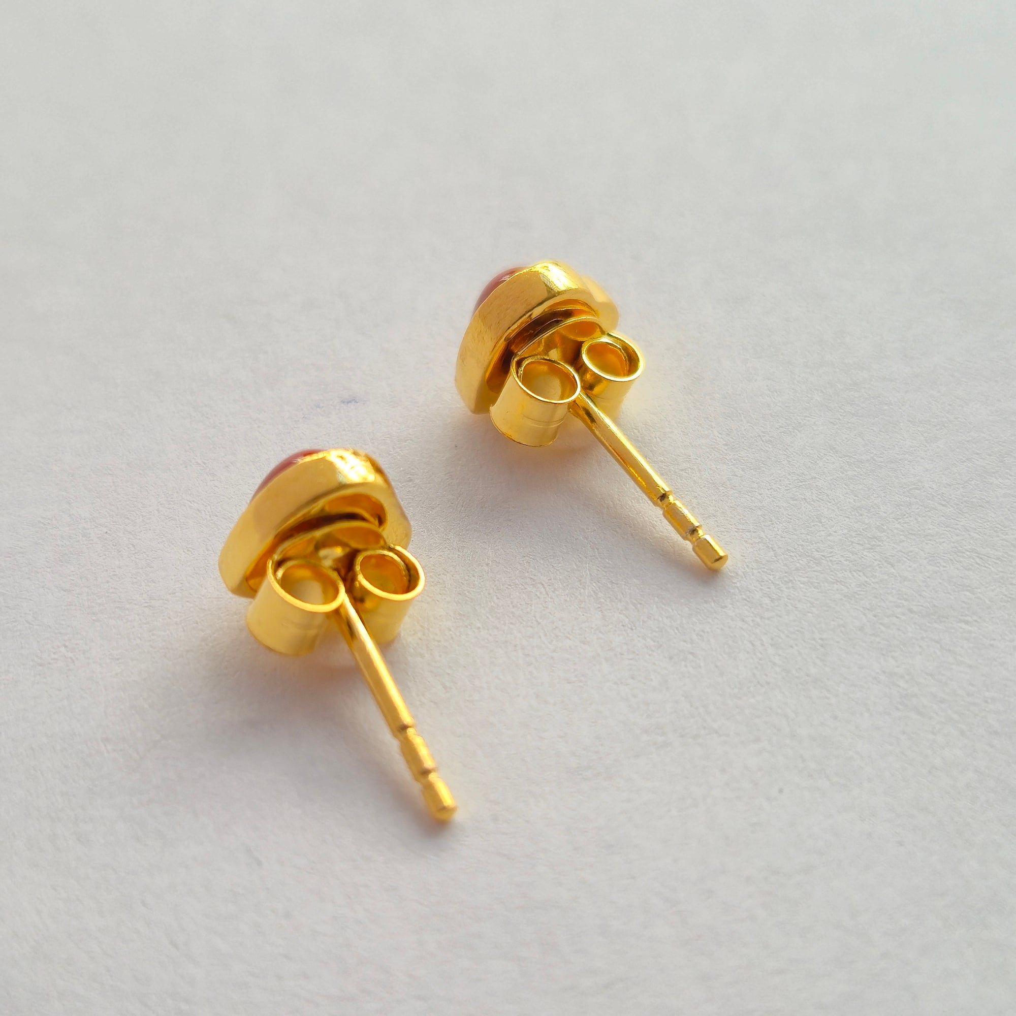 Mini Heart Stud Earrings