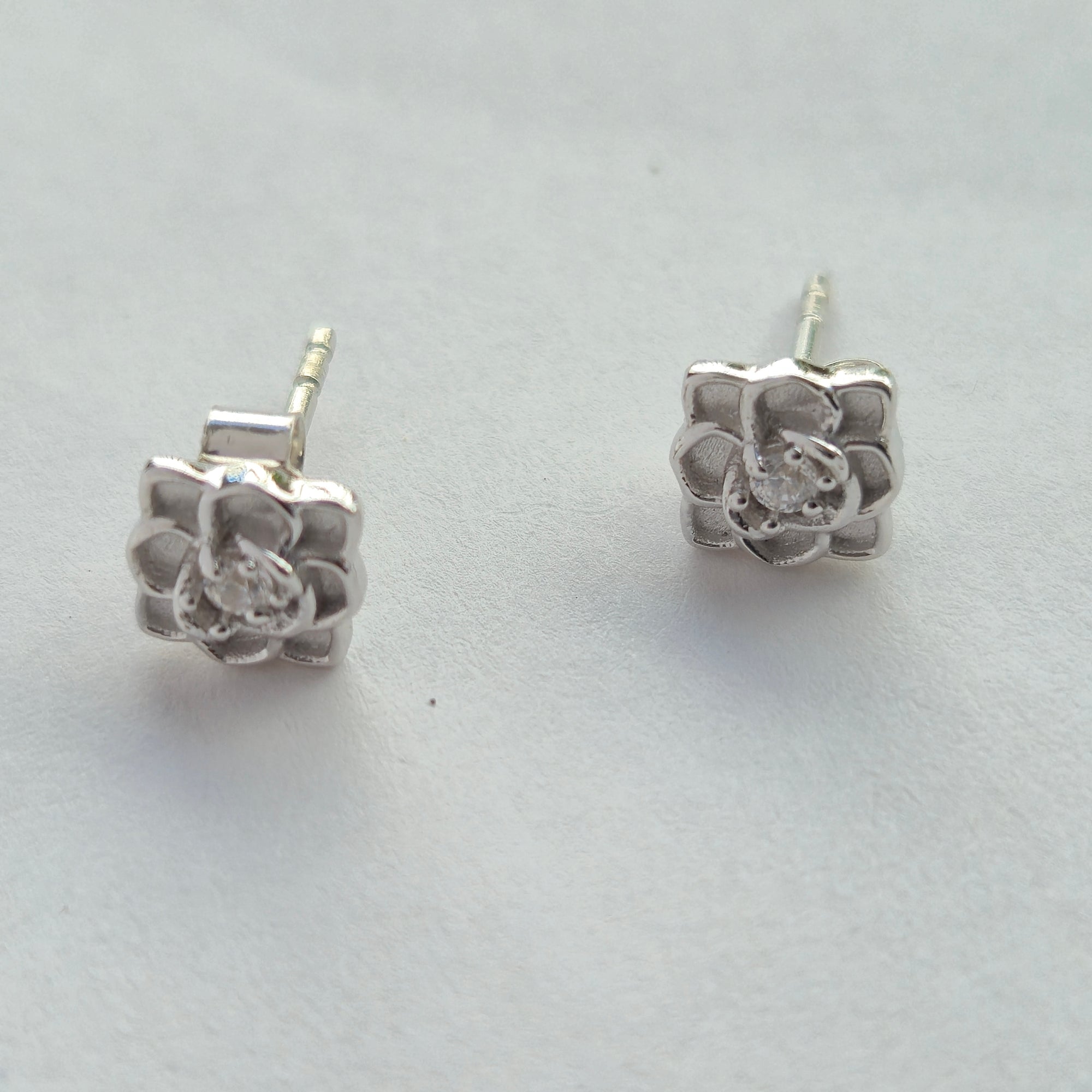 Rose Stud Earrings