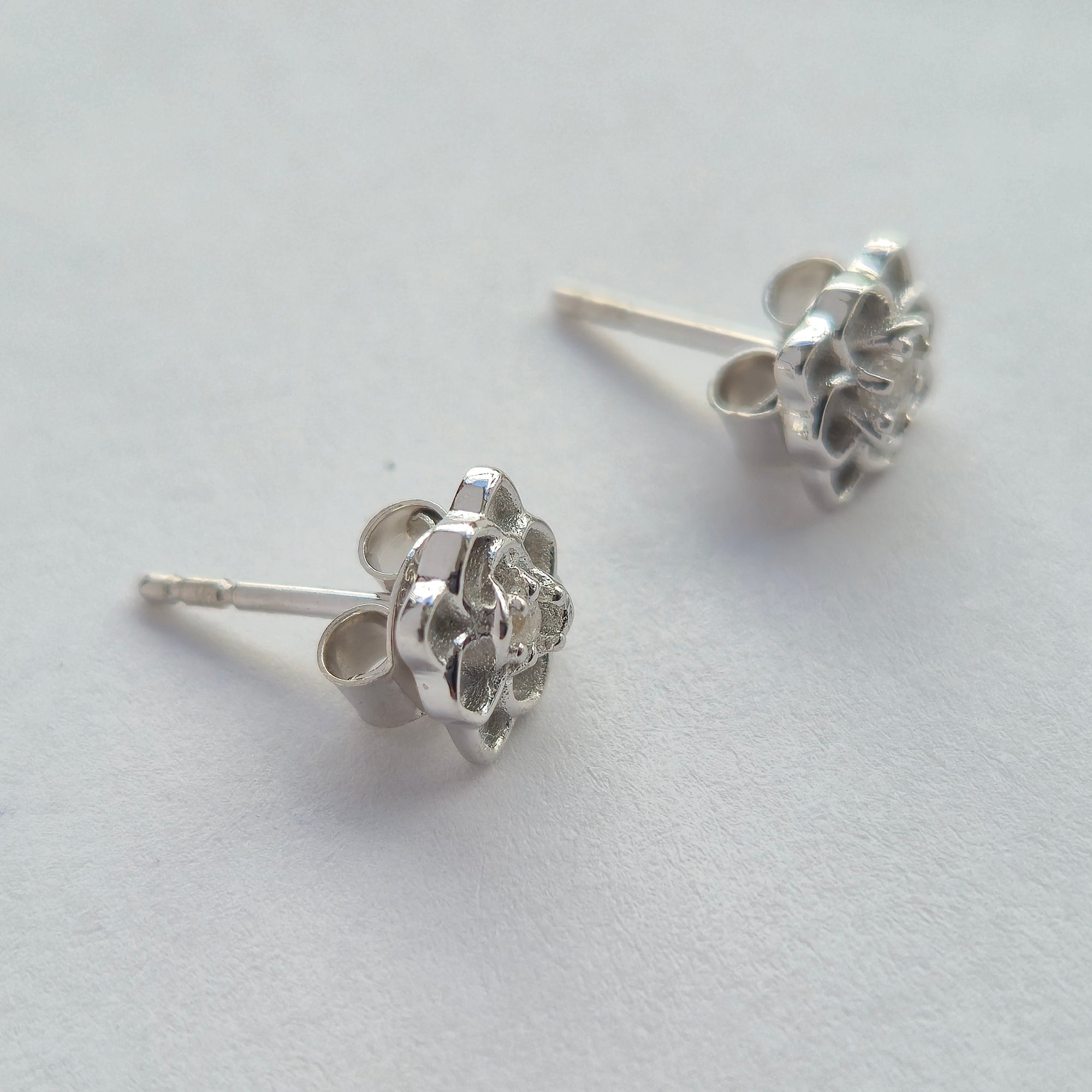 Rose Stud Earrings