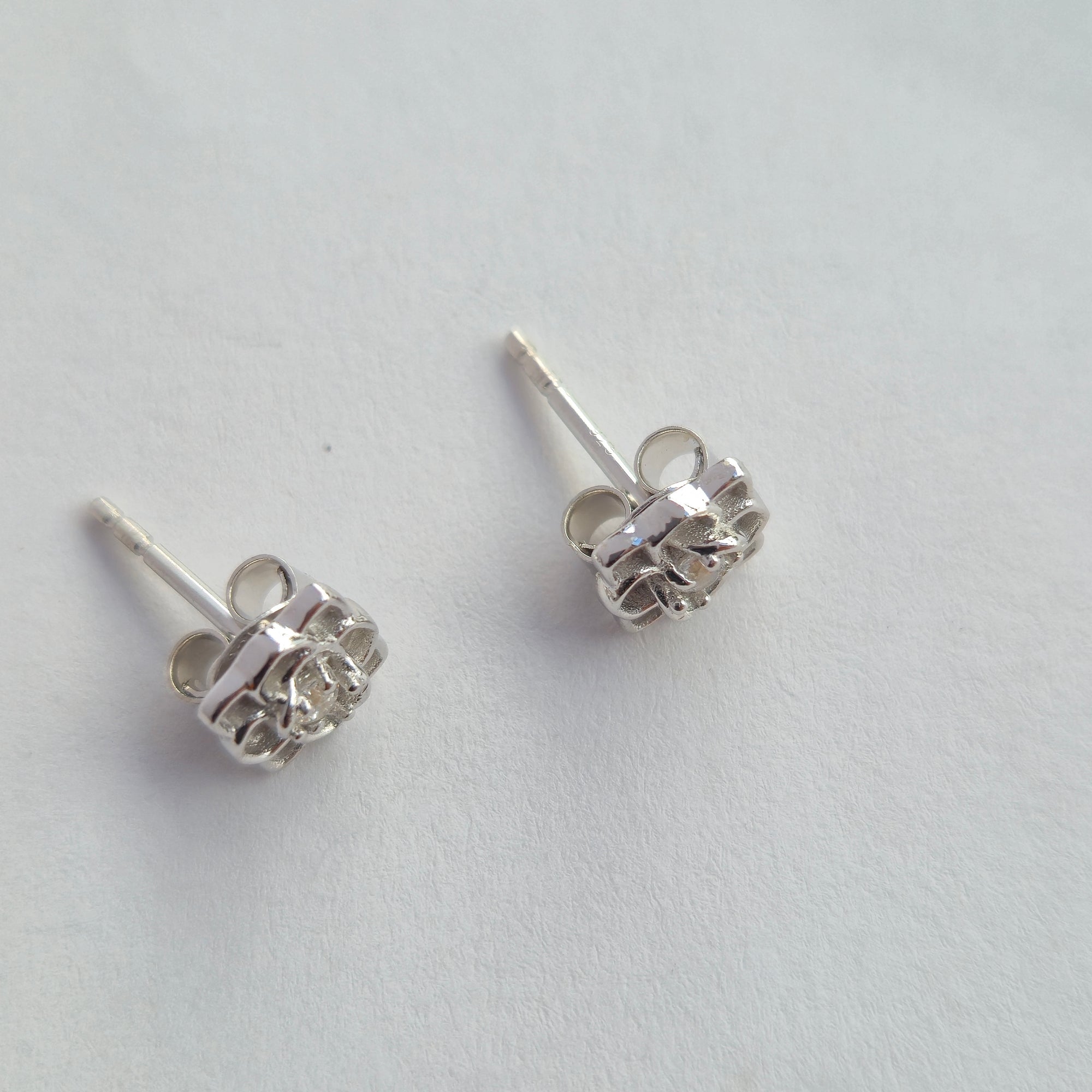 Rose Stud Earrings