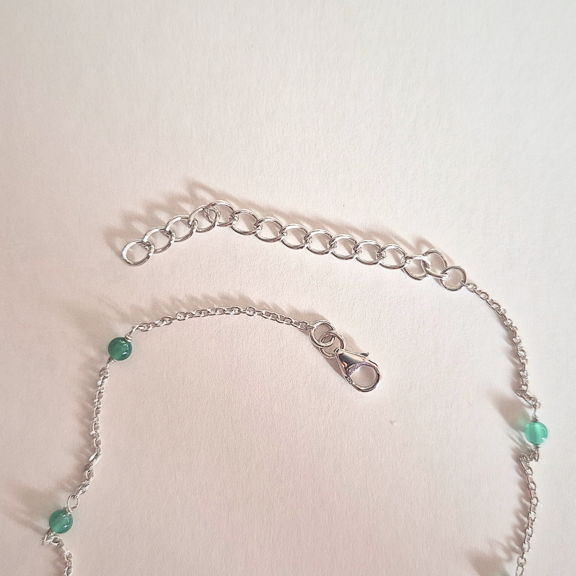 Green Mirage Pendant Necklace