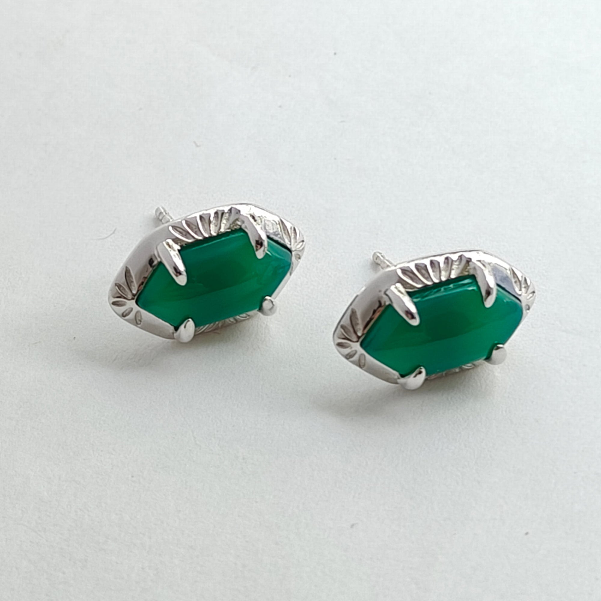 Whispers Of Ancient Forests Stud Earrings