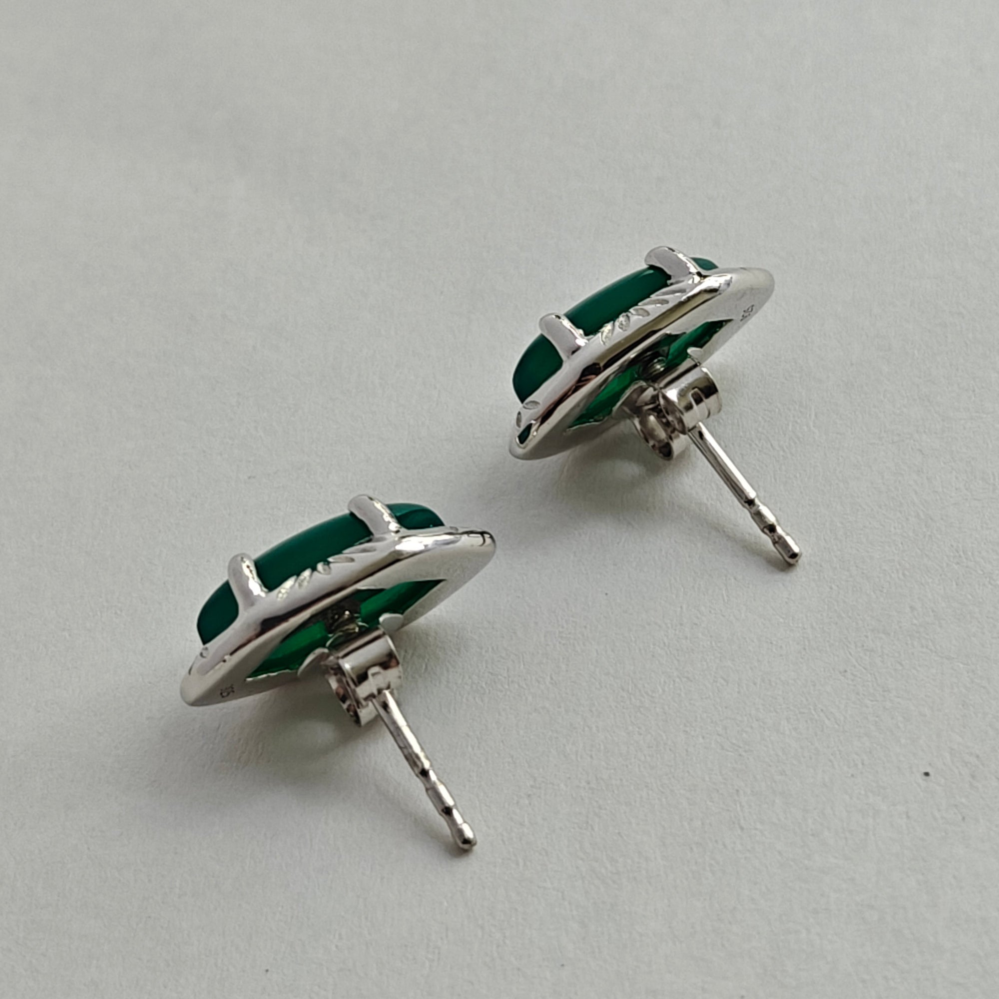 Whispers Of Ancient Forests Stud Earrings