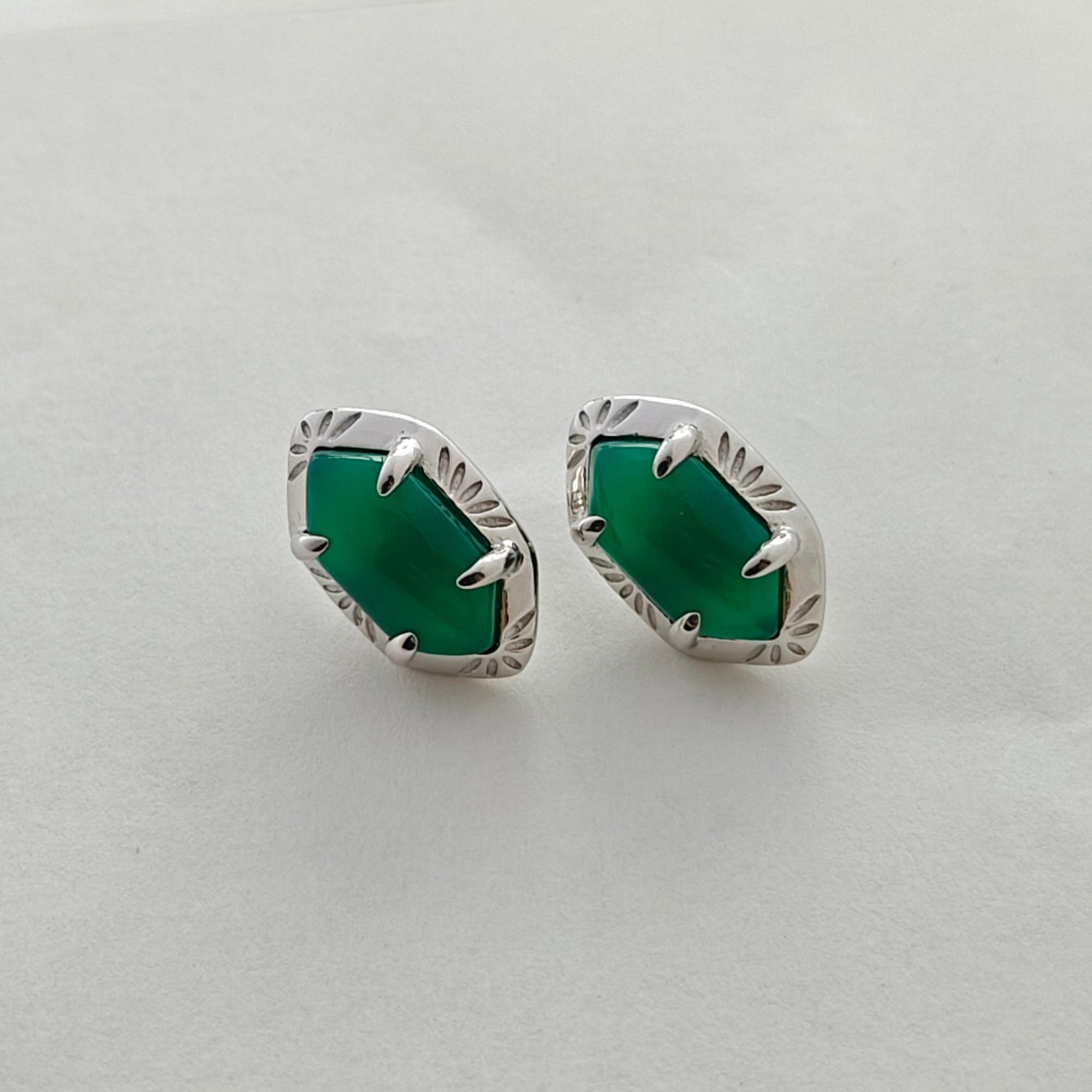 Whispers Of Ancient Forests Stud Earrings