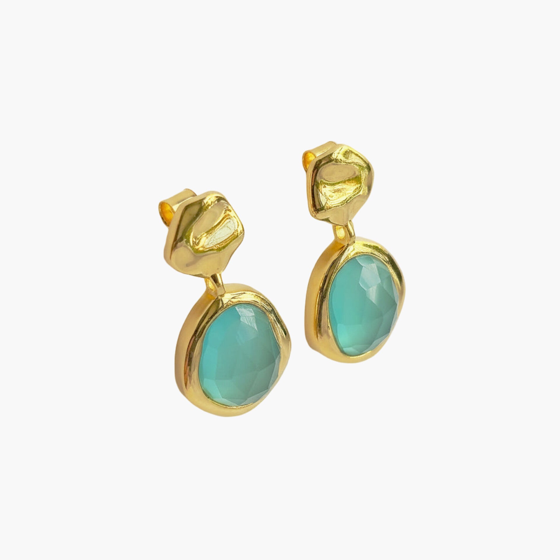 Odyssey Gemstone Small Drop Earrings
