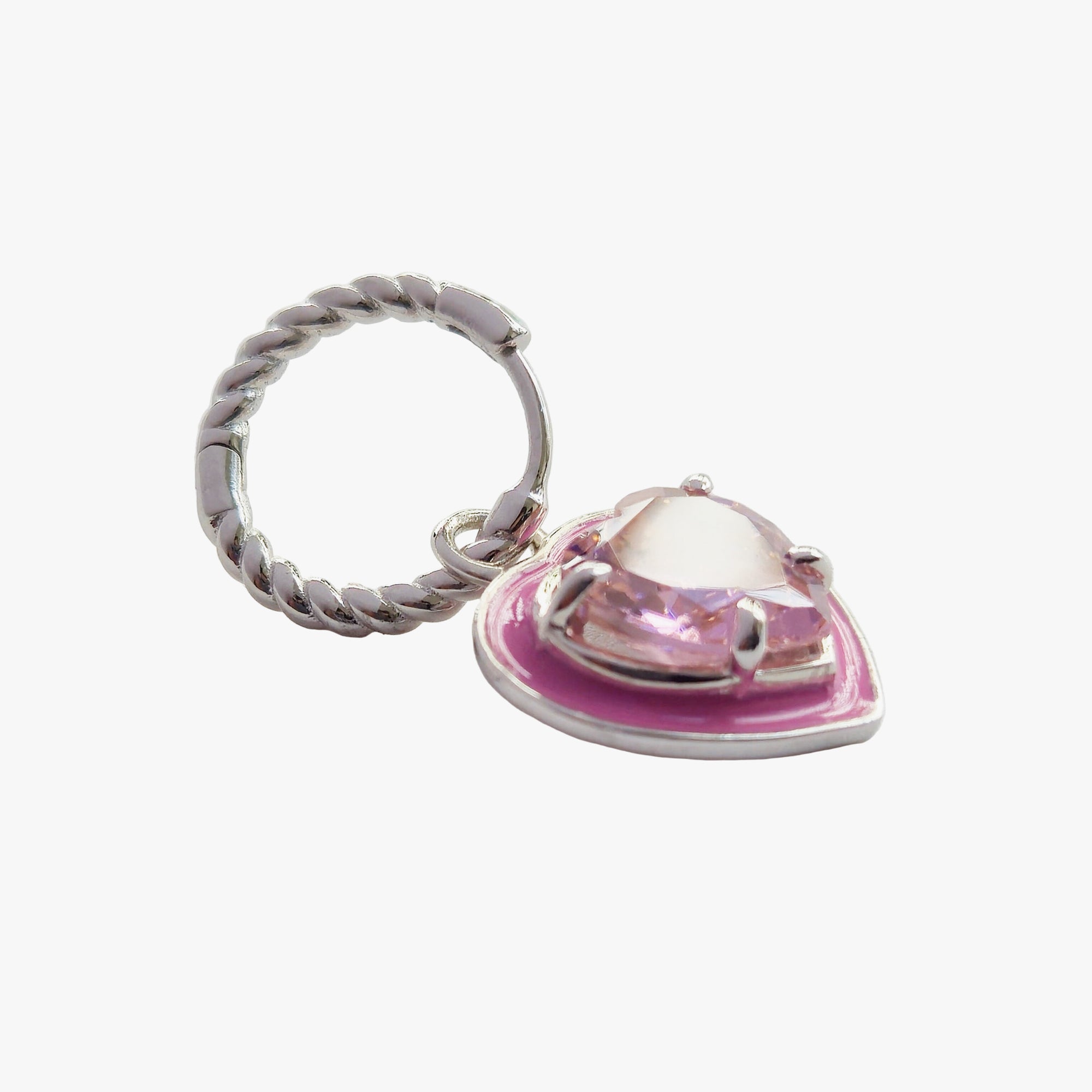 Blushé Heart Convertible Hoop Earrings