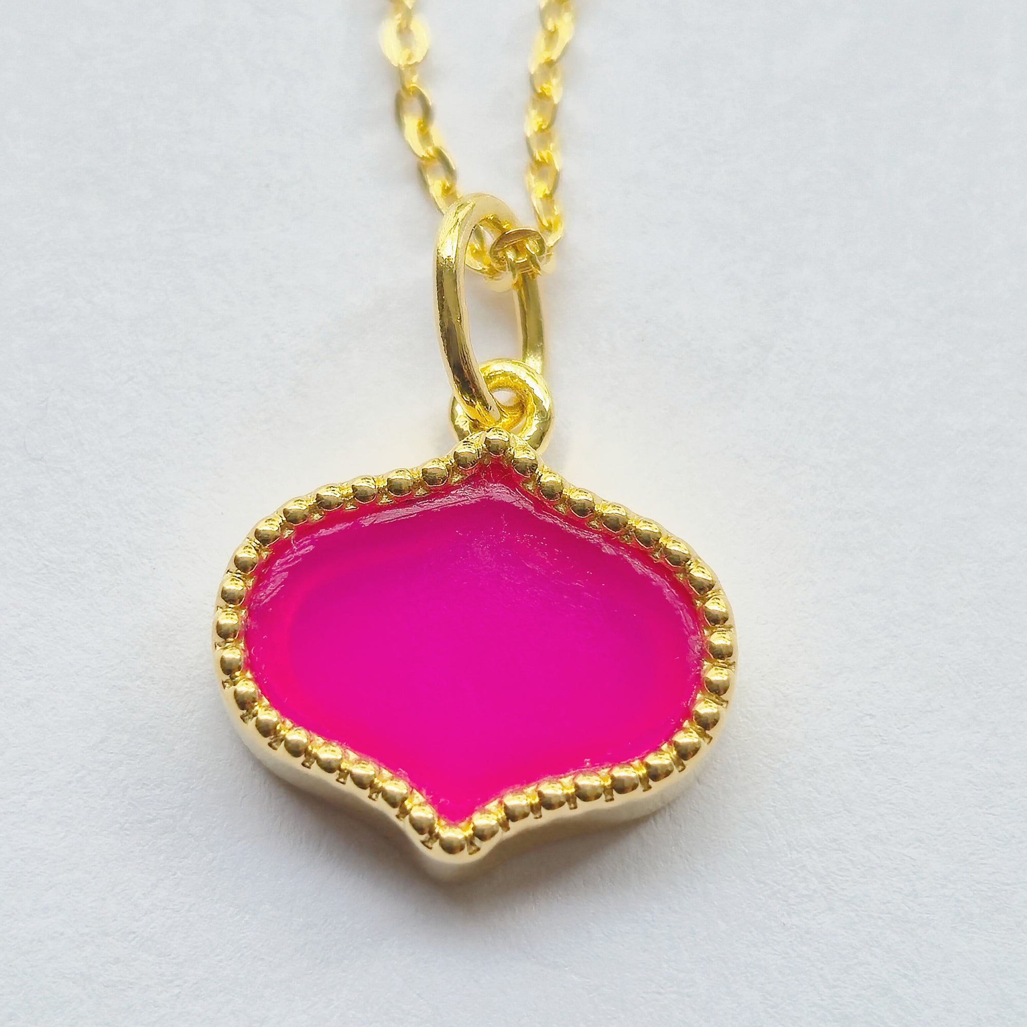 Lotus Gemstone Detachable Pendant