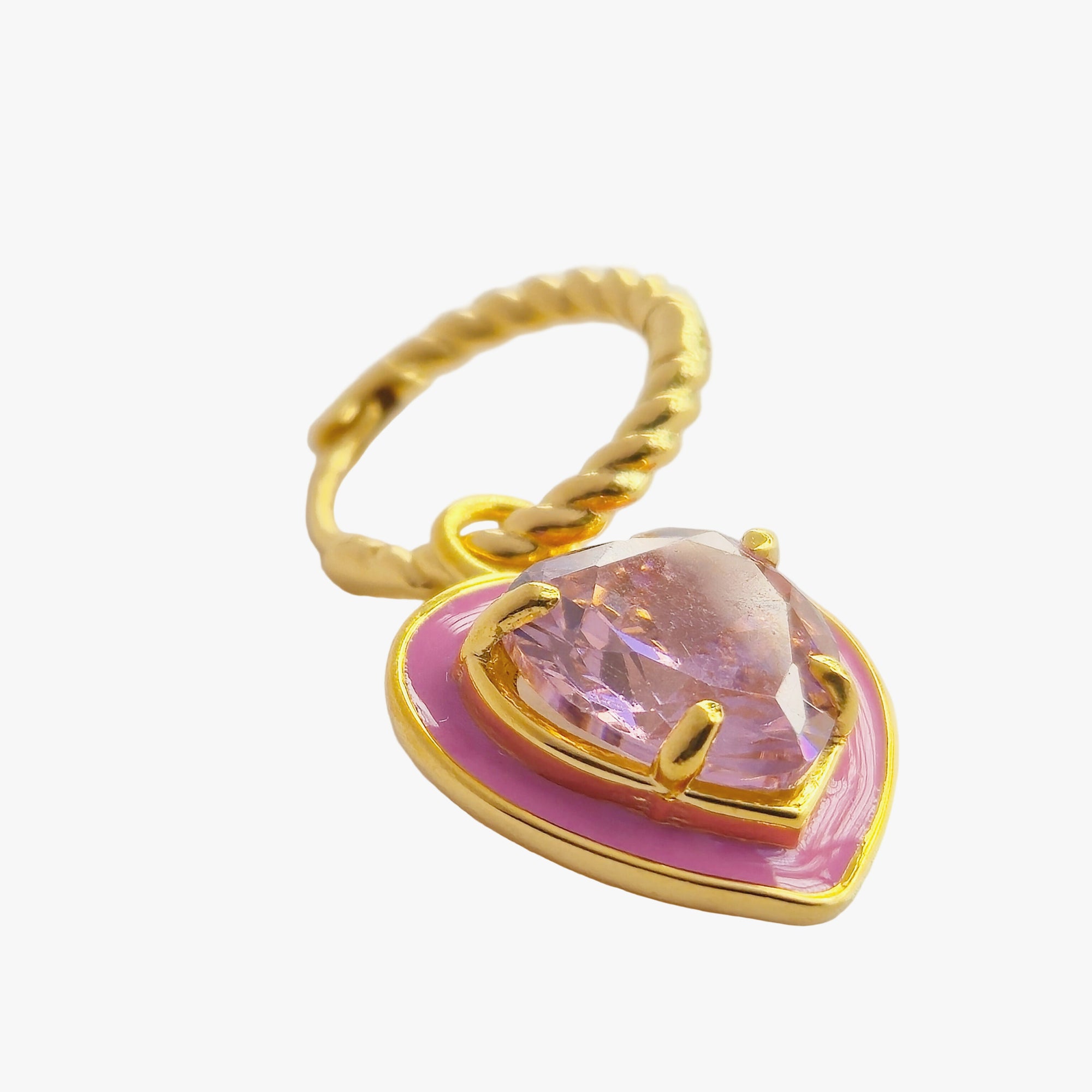 Blushé Heart Convertible Hoop Earrings