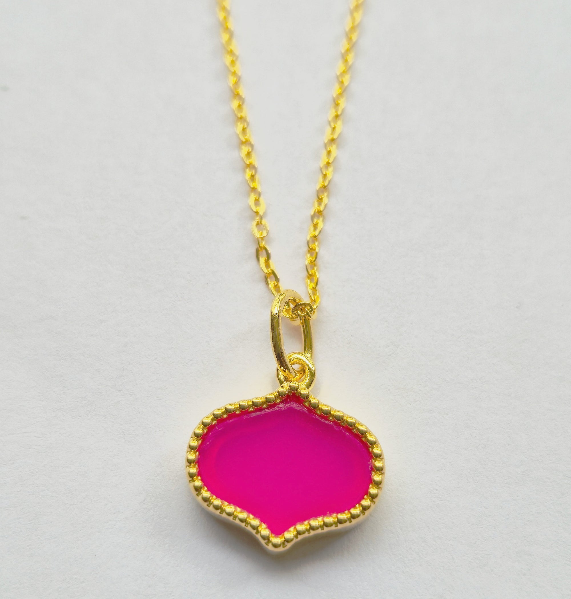 Lotus Gemstone Detachable Pendant