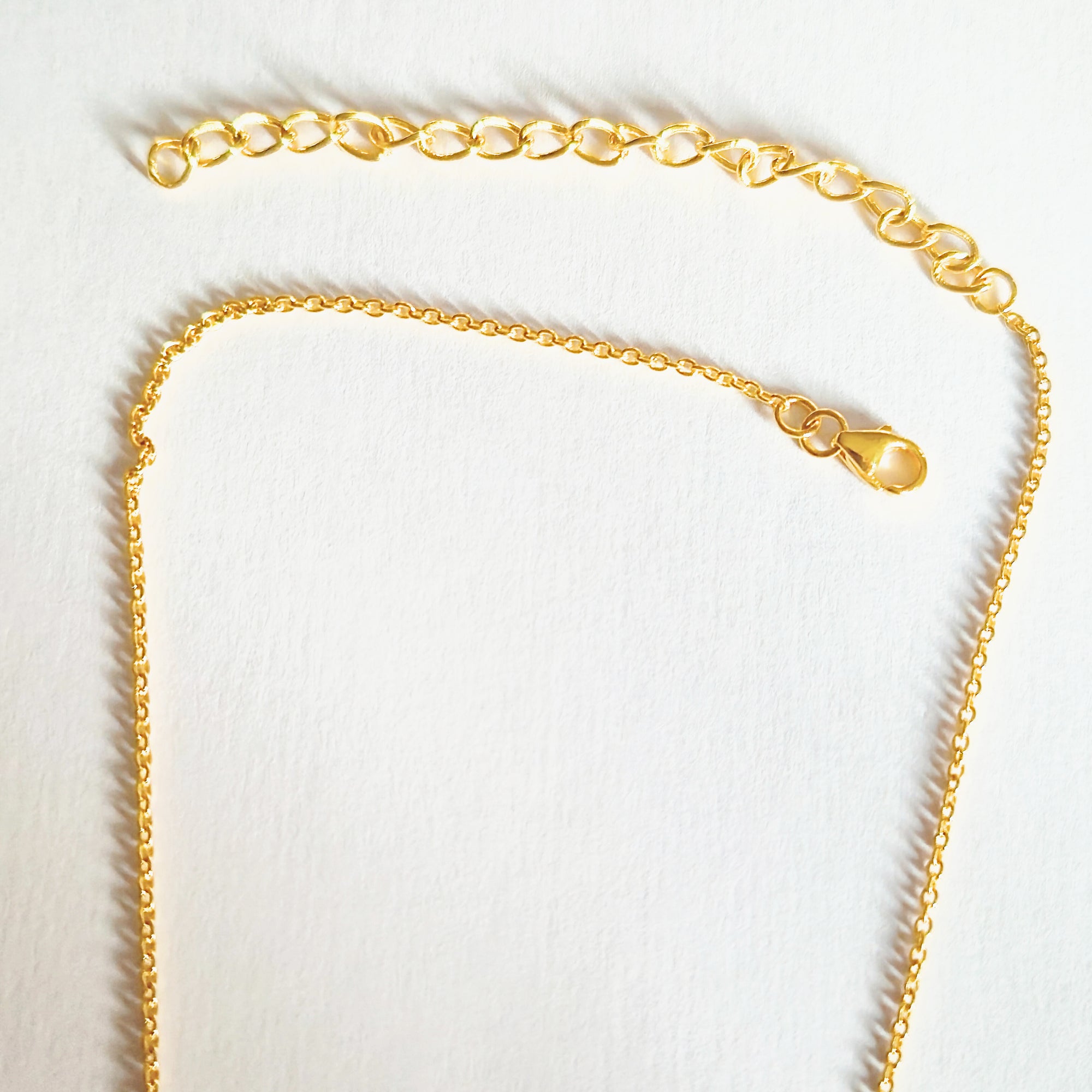The Blue Heartline Necklace