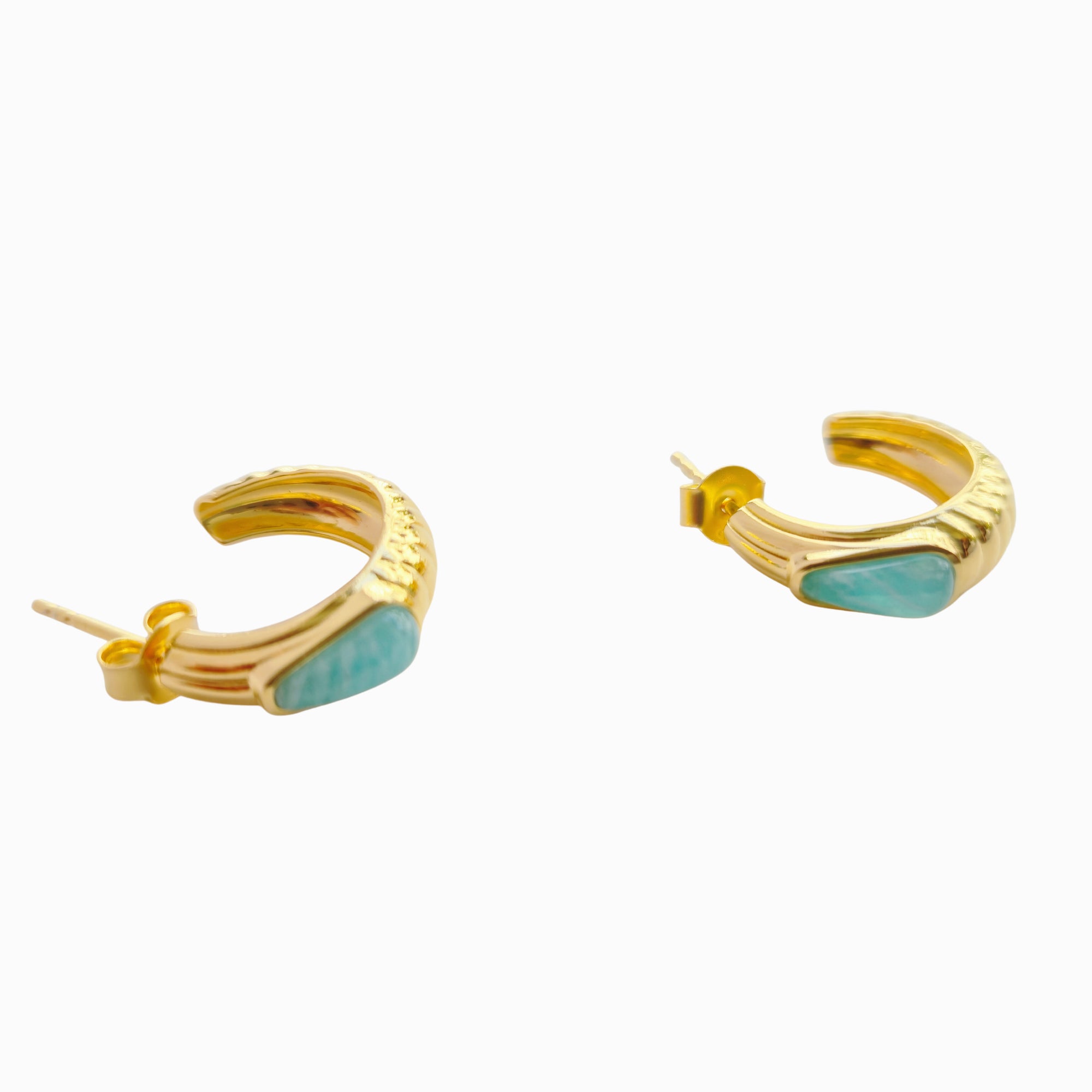 Ripples of Calm Medium Hoop Earrings