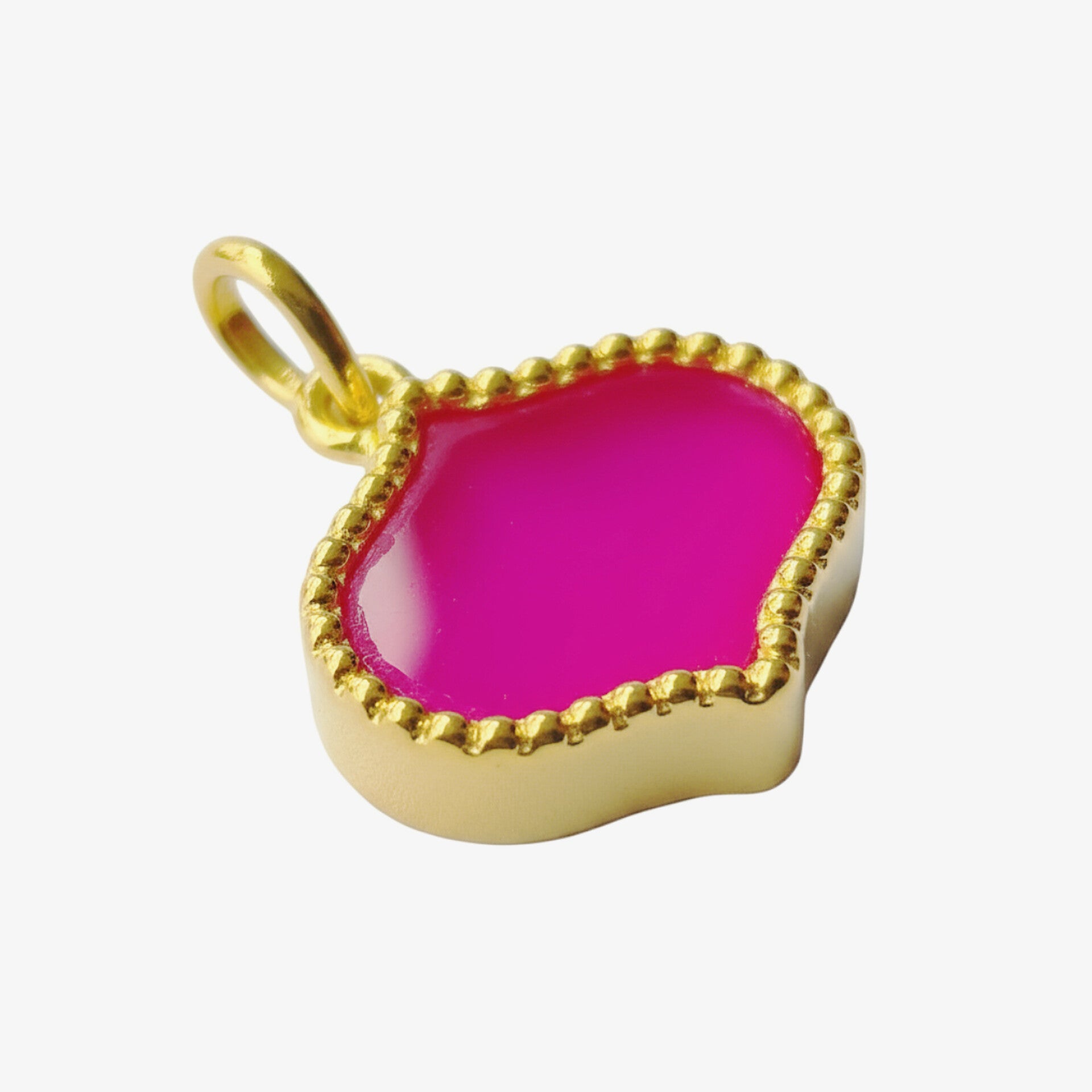 Lotus Gemstone Detachable Pendant