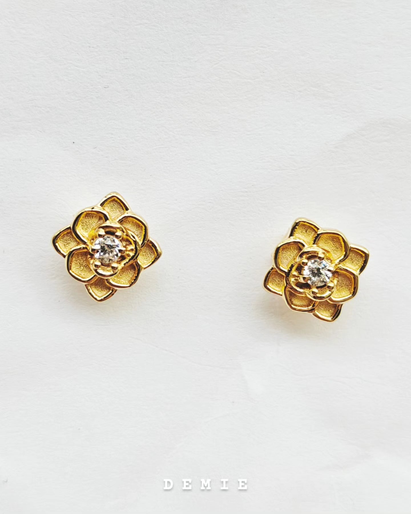 Rose Stud Earrings