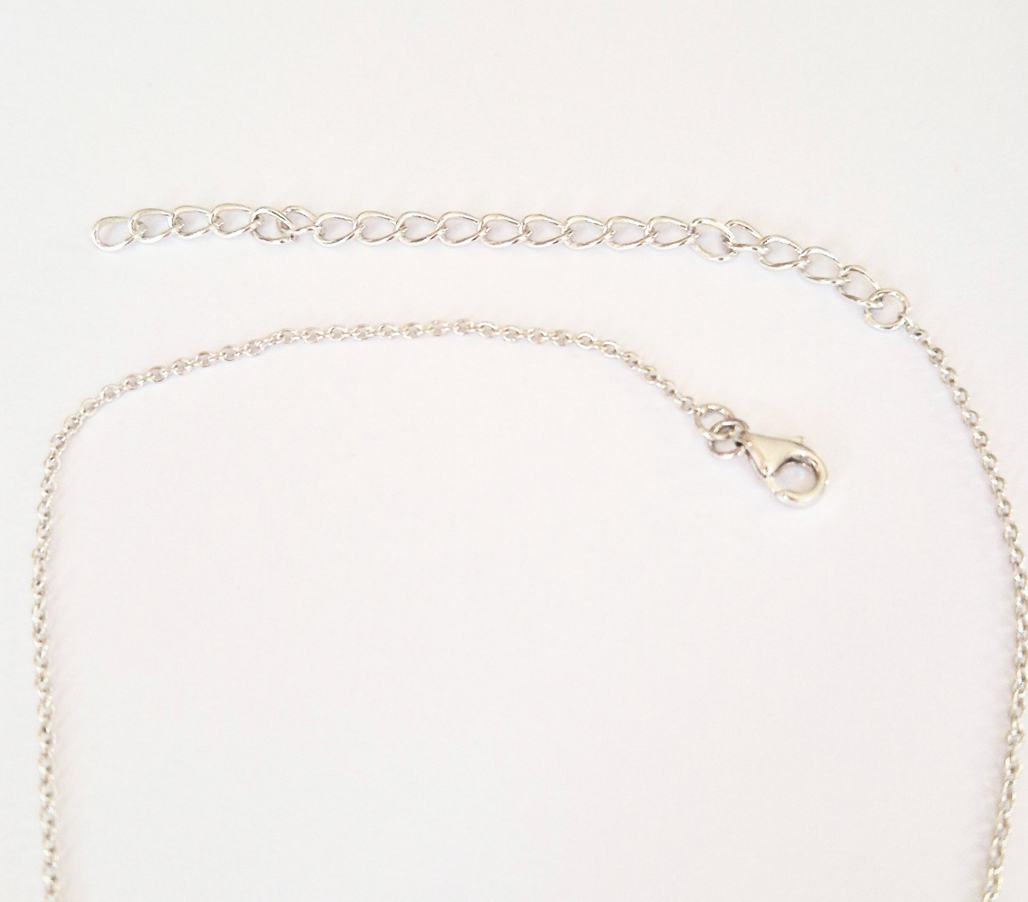 The Blue Heartline Necklace