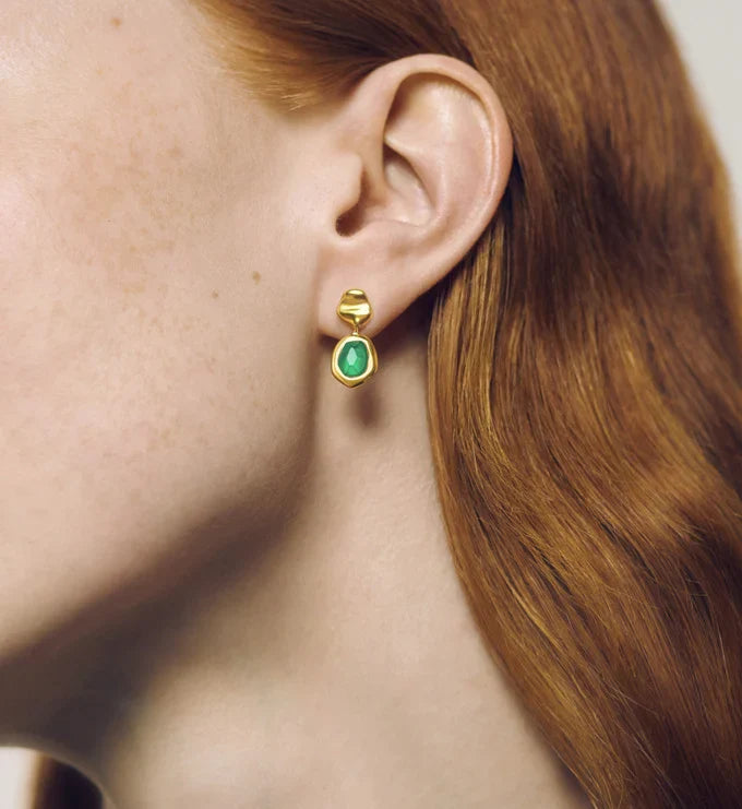 Odyssey Gemstone Small Drop Earrings