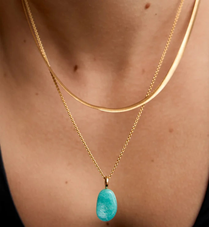 Aria Gemstone Detachable Pendant