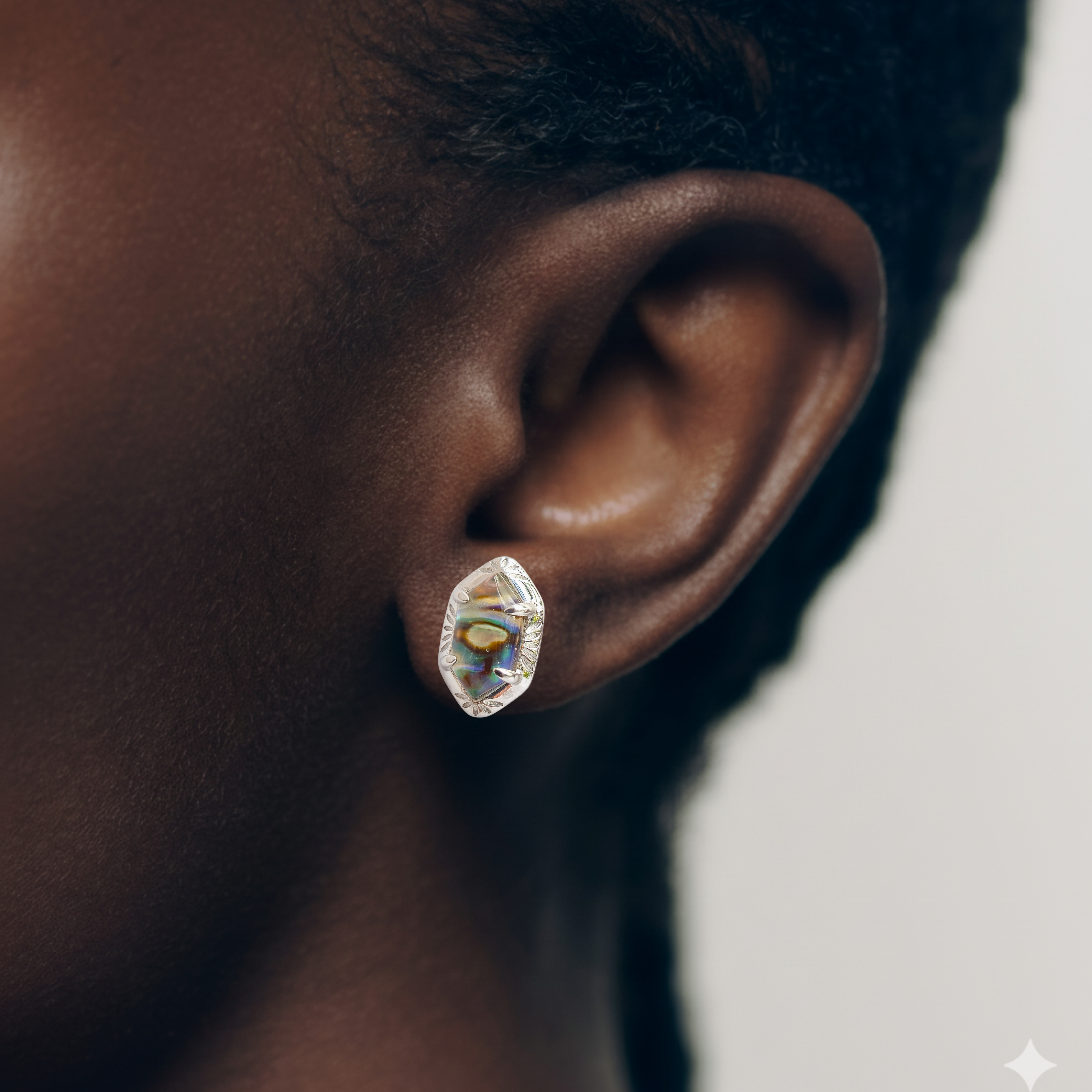 Whispers Of The Aurora Stud Earrings