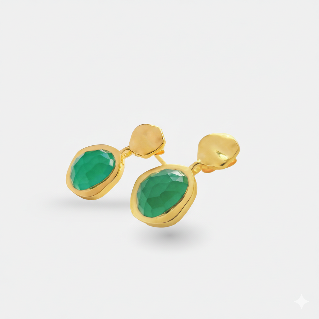 Odyssey Gemstone Small Drop Earrings