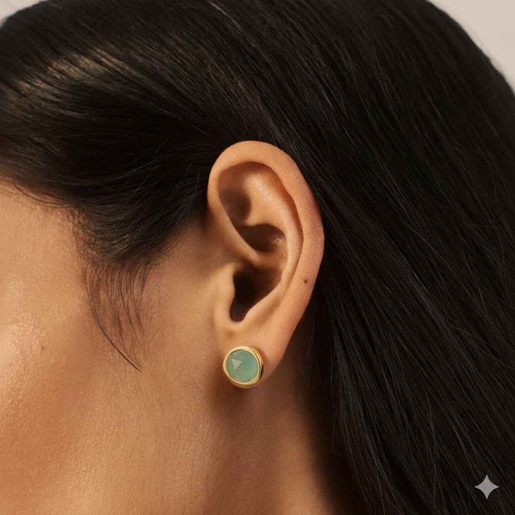 Odyssey Gemstone Stud Earrings