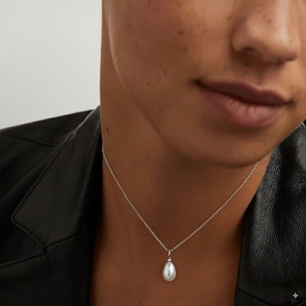 Pearl Drop Detachable Pendant
