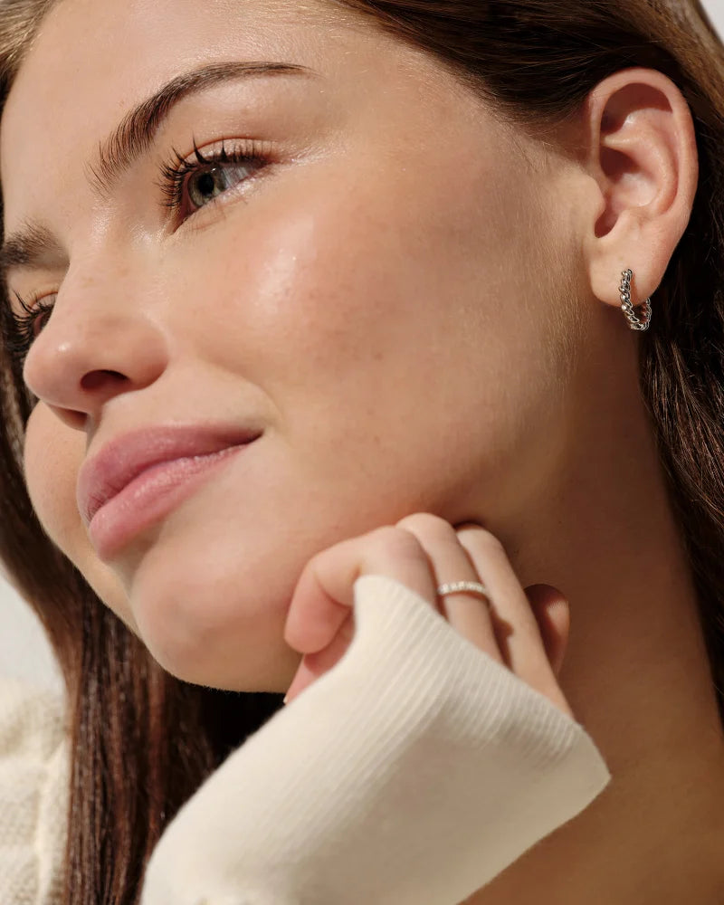 Blushé Heart Convertible Hoop Earrings