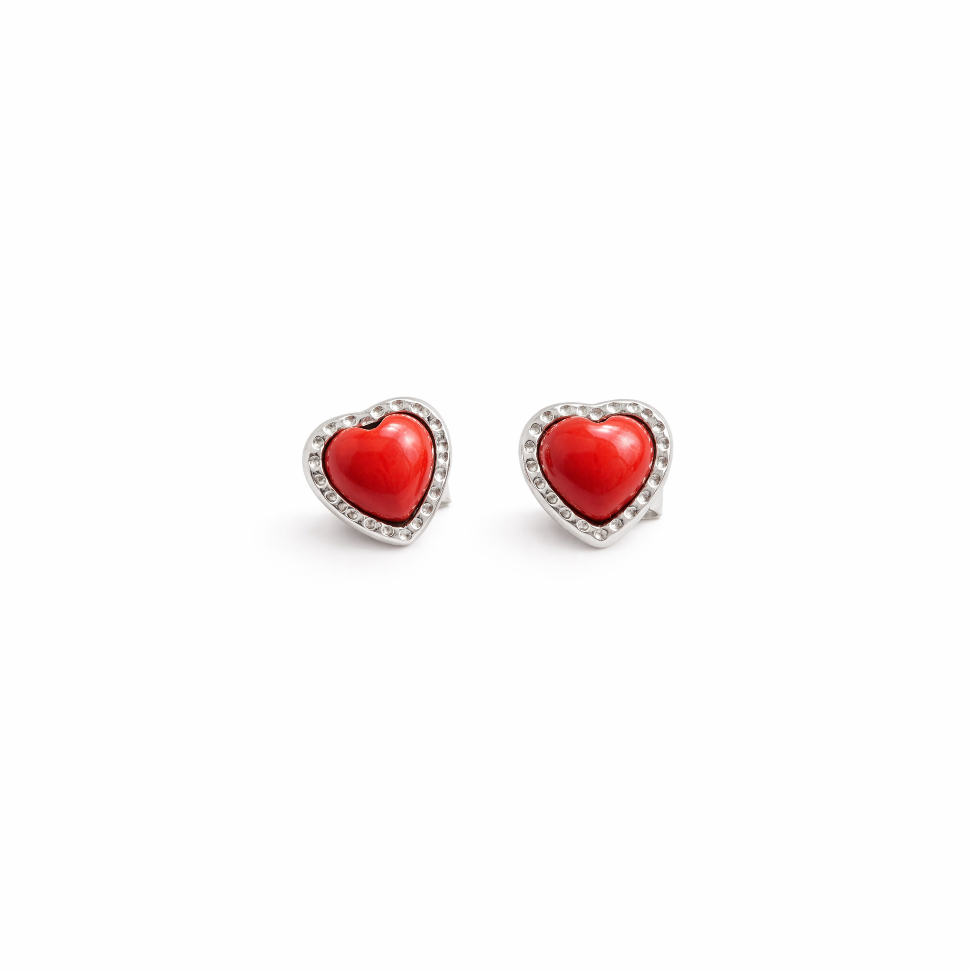 Mini Heart Stud Earrings
