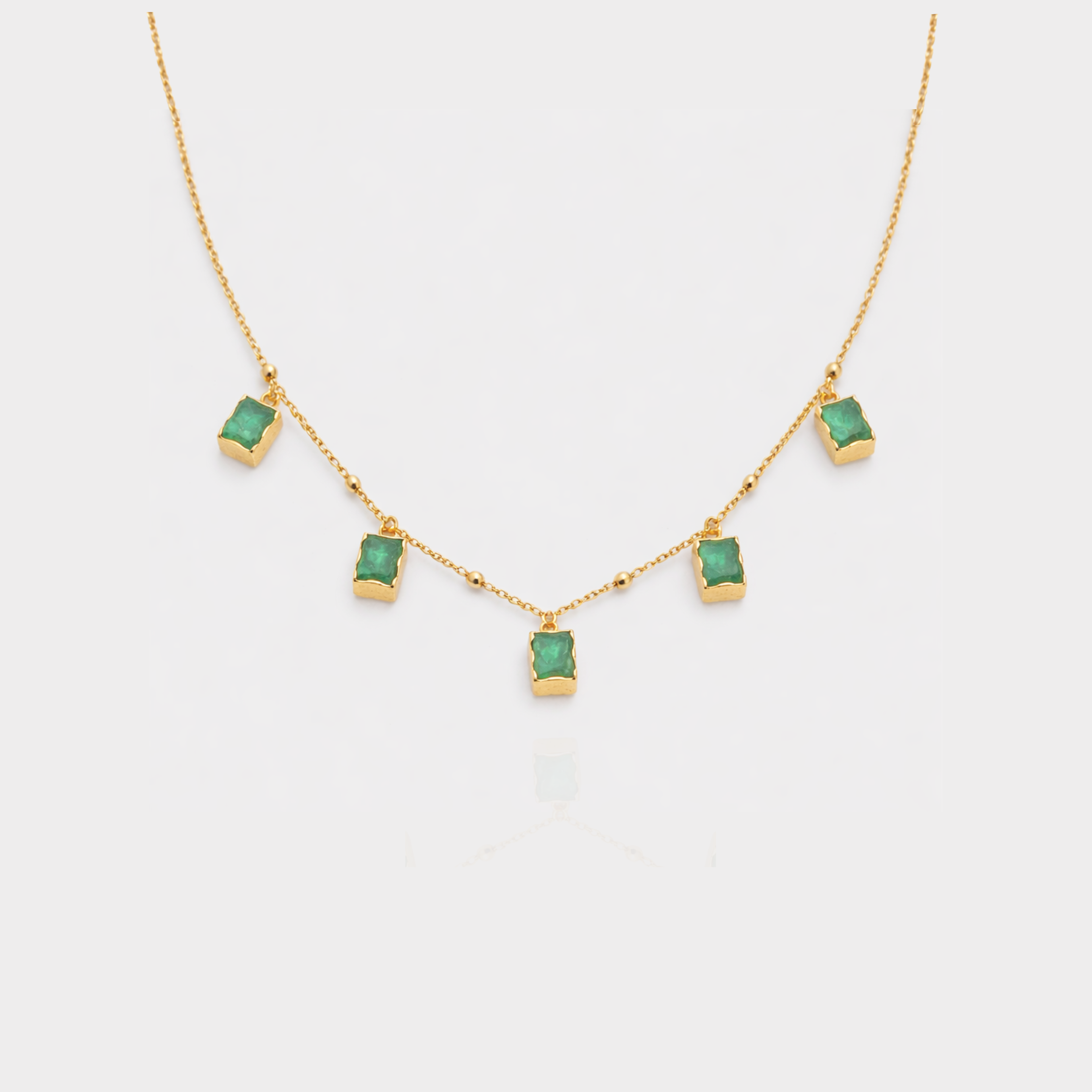 Seafoam Light Choker Necklace