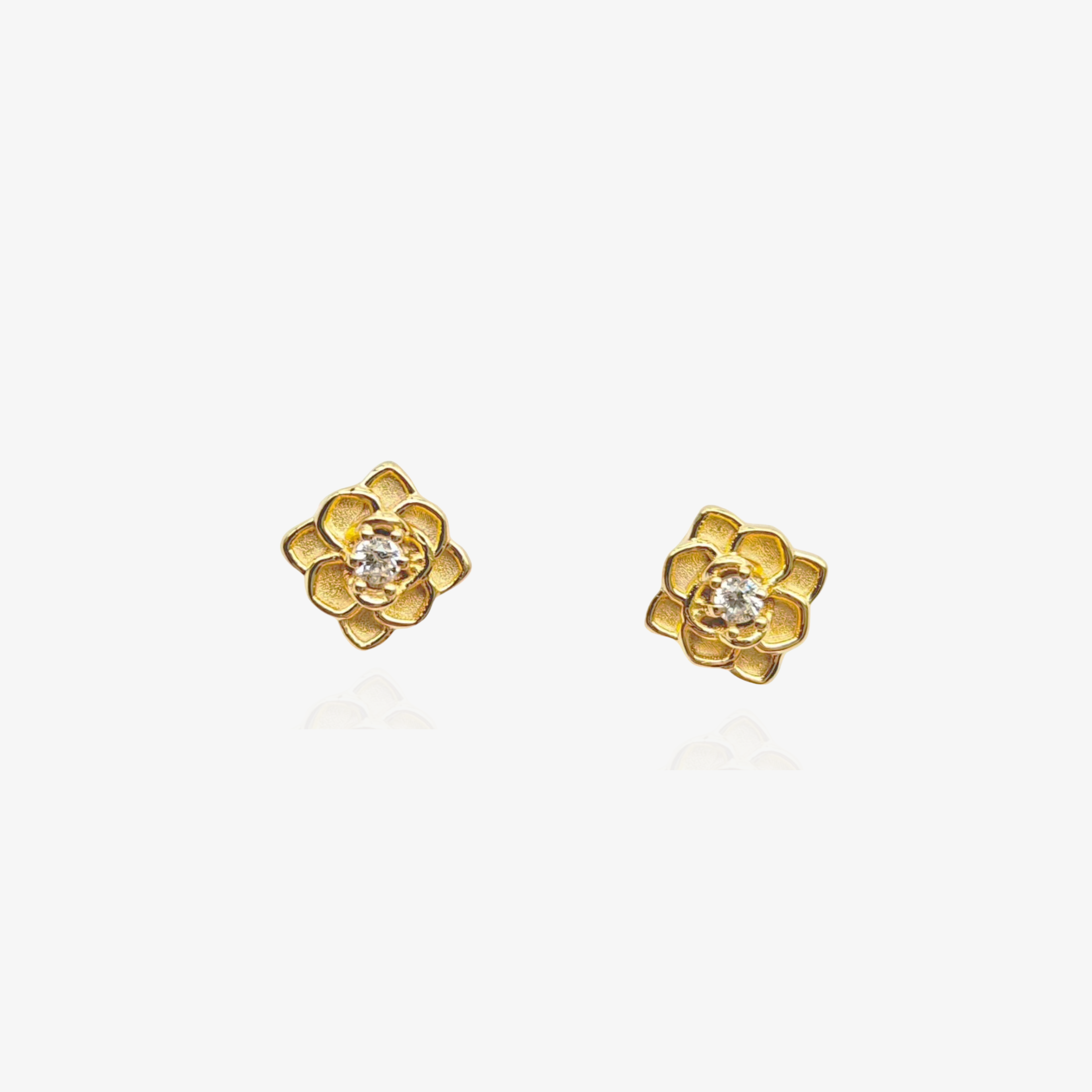 Rose Stud Earrings