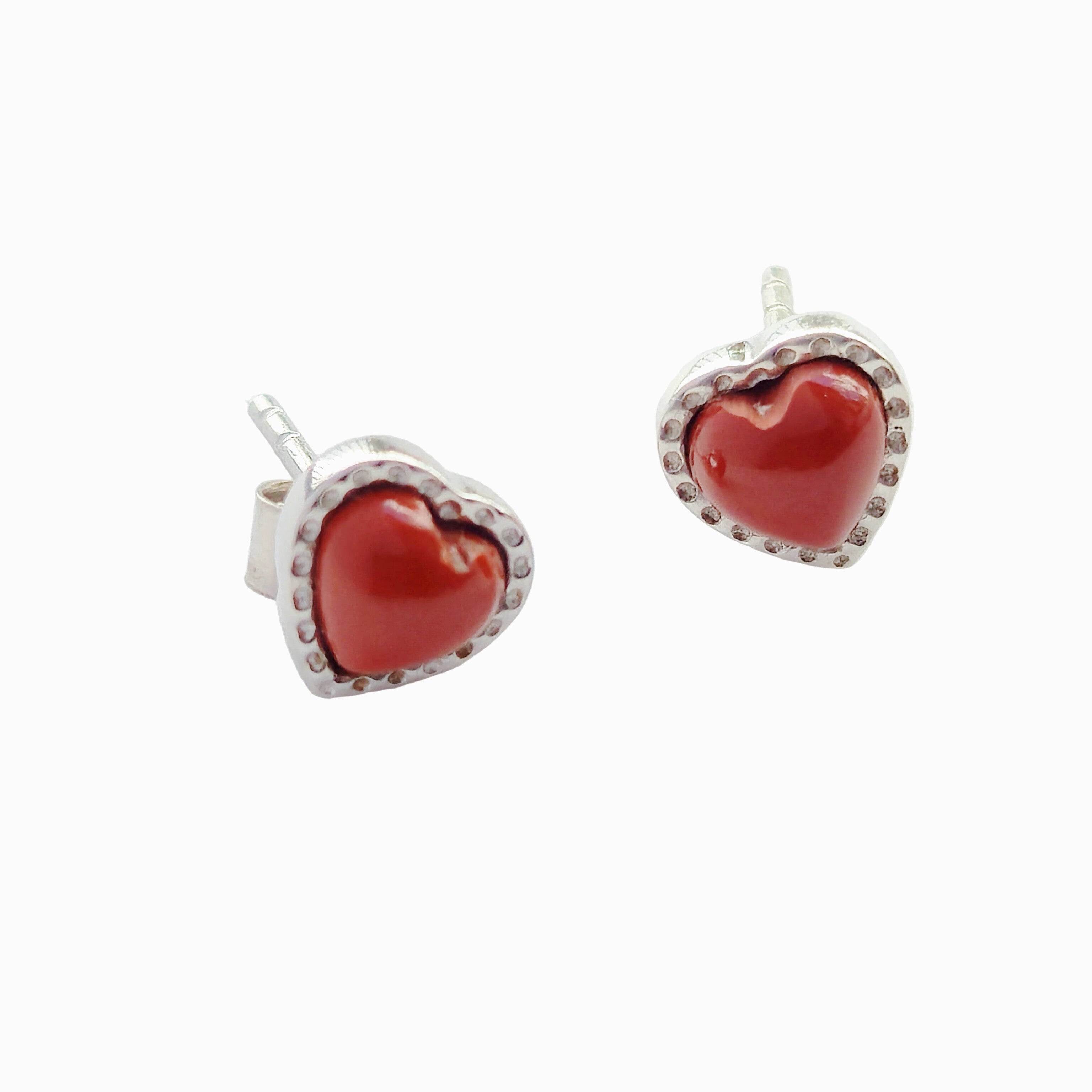 Mini Heart Stud Earrings