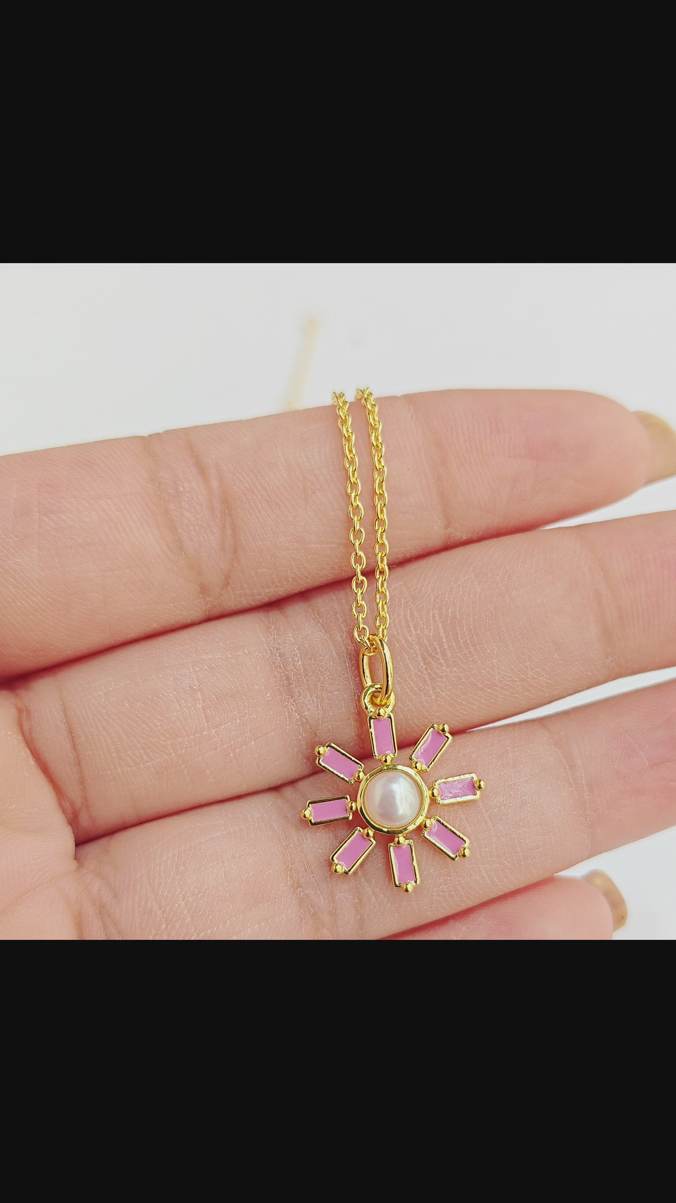 A Little Rebellion In Pink Detachable Pendant