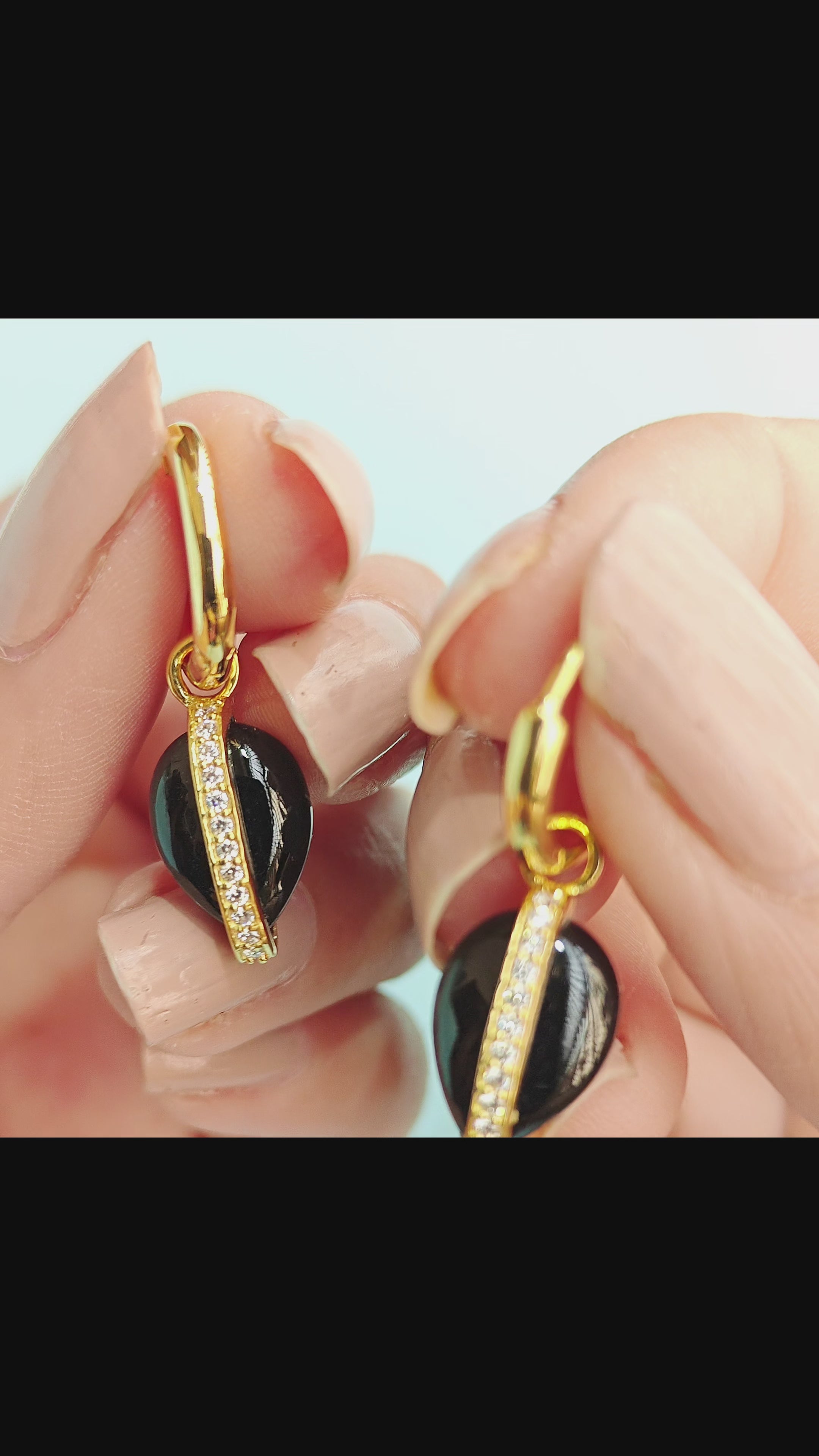 Hoops Today Drops Tomorrow Earrings