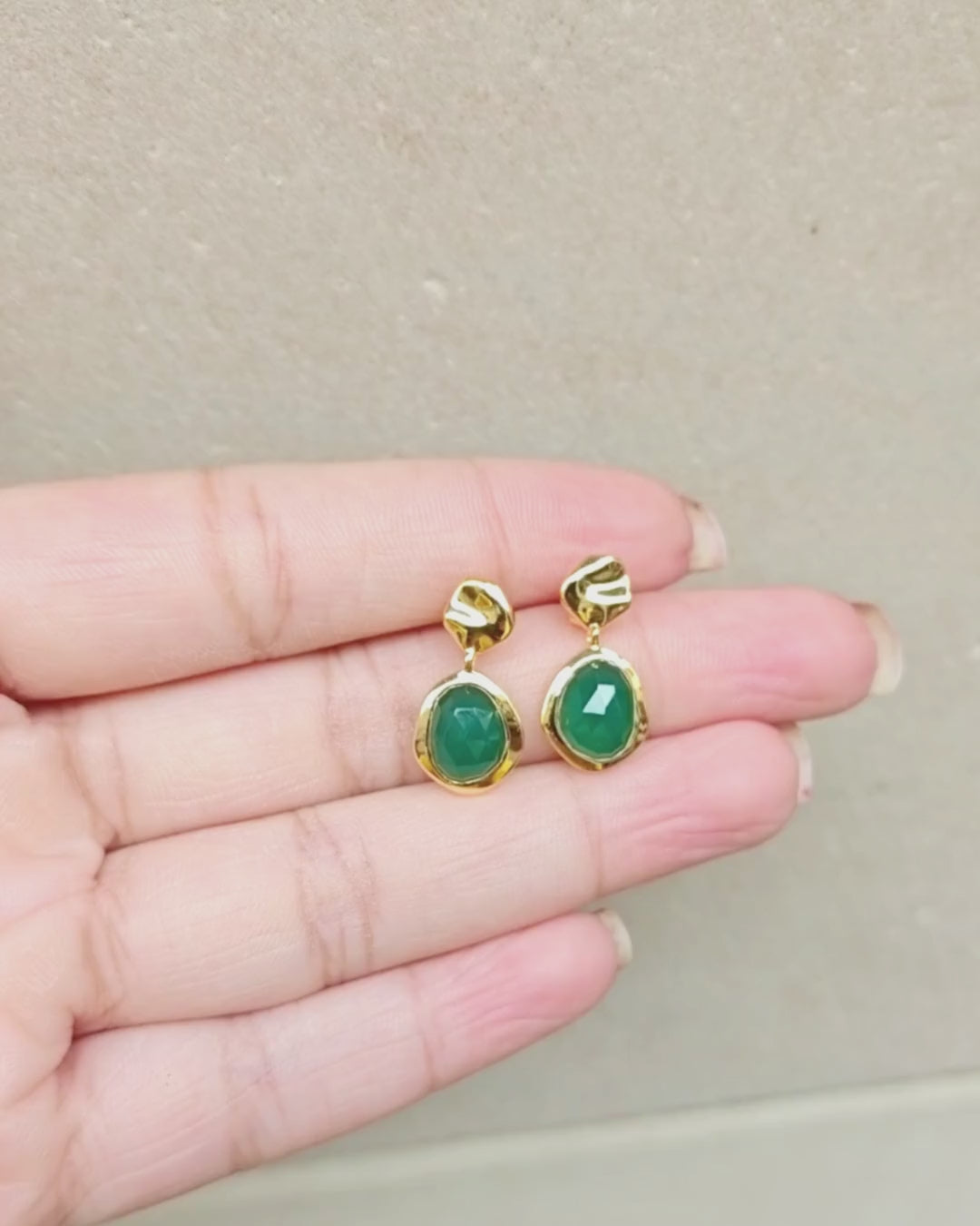 Odyssey Gemstone Small Drop Earrings