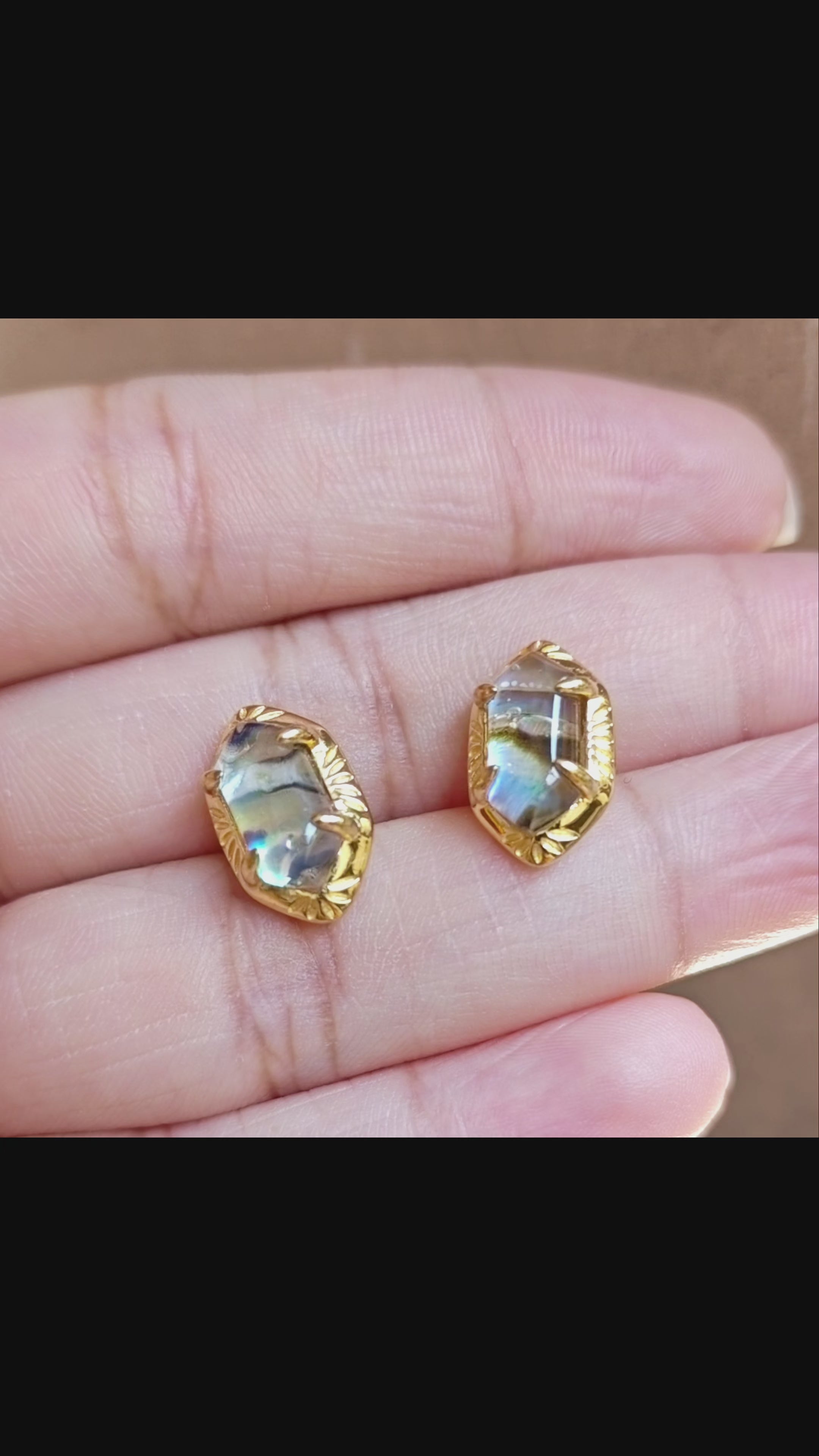 Whispers Of The Aurora Stud Earrings