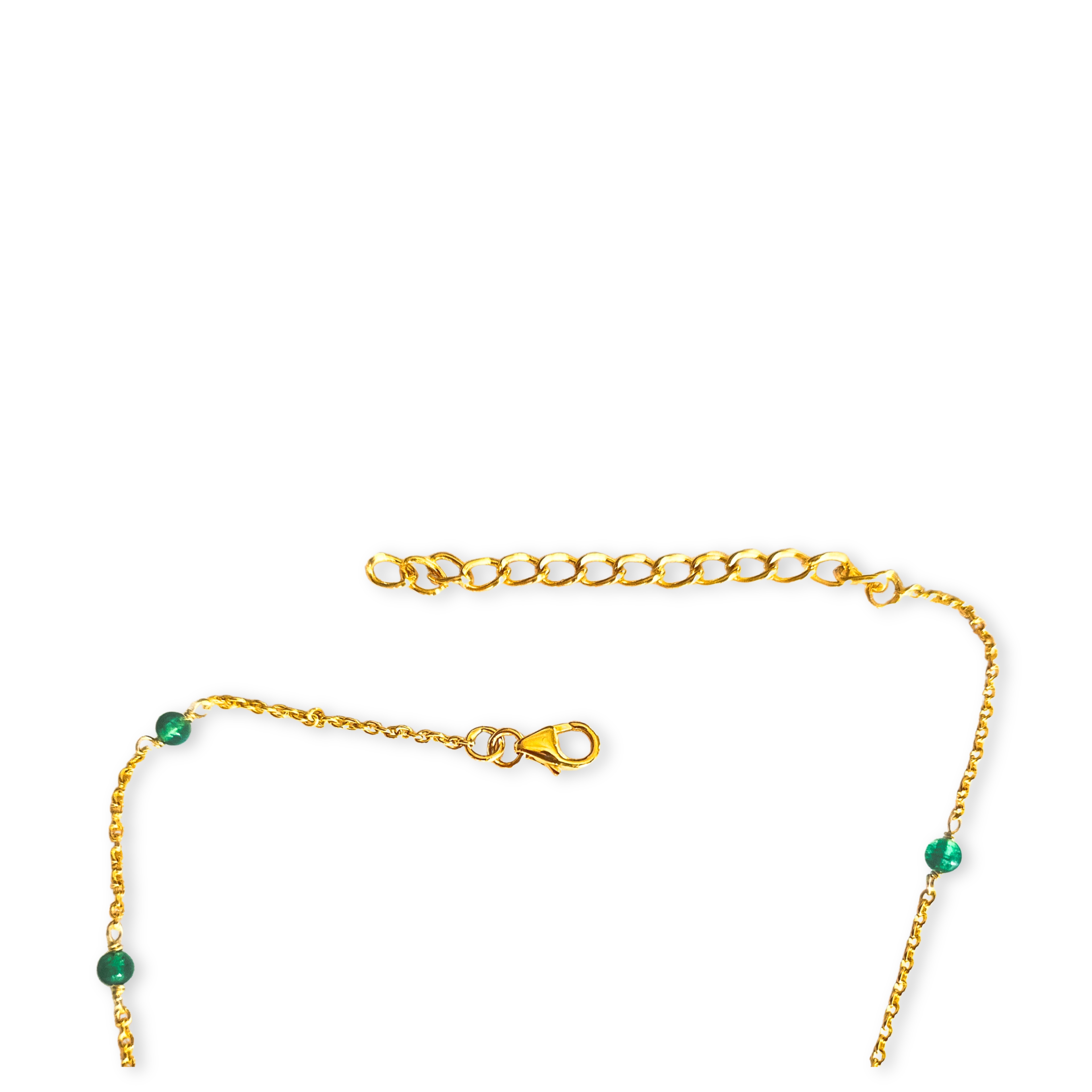 Green Mirage  Pendant Necklace