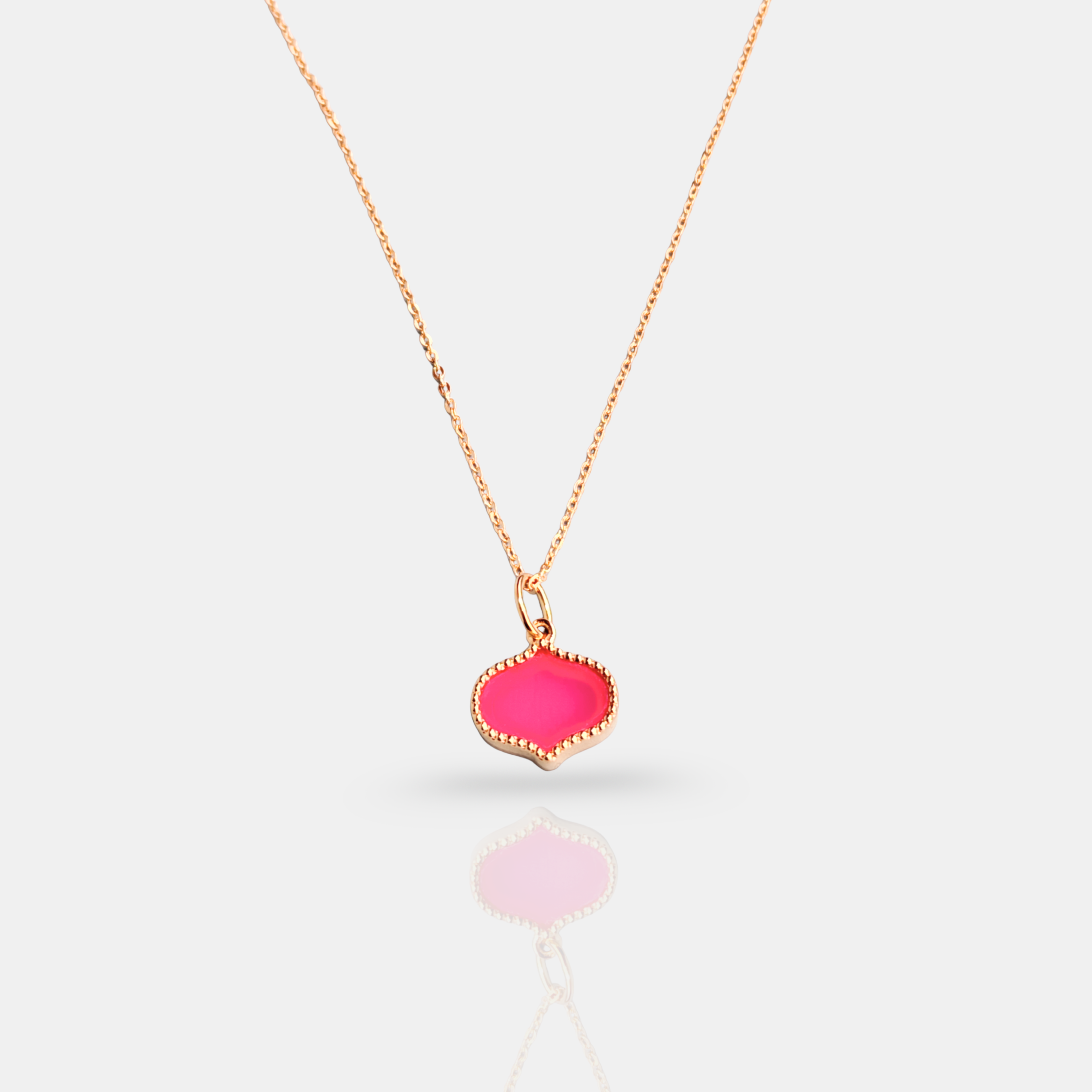 Lotus Gemstone Detachable Pendant