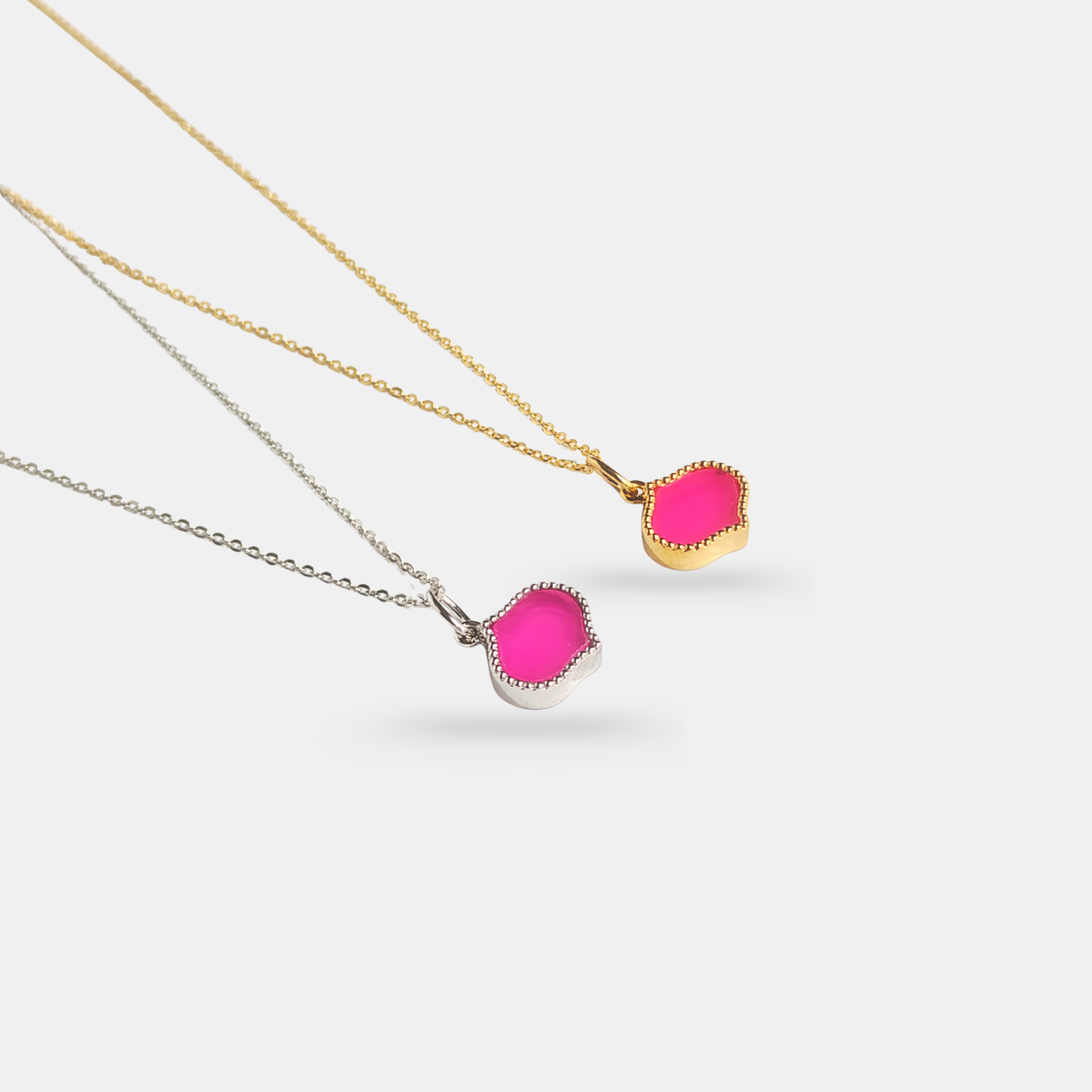 Lotus Gemstone Detachable Pendant