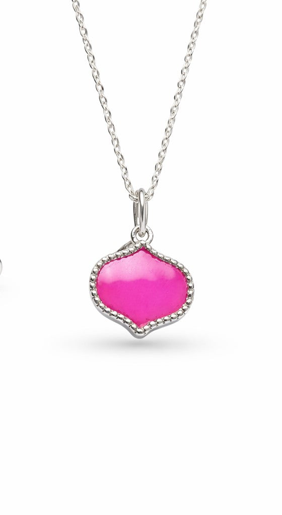 Lotus Gemstone Detachable Pendant