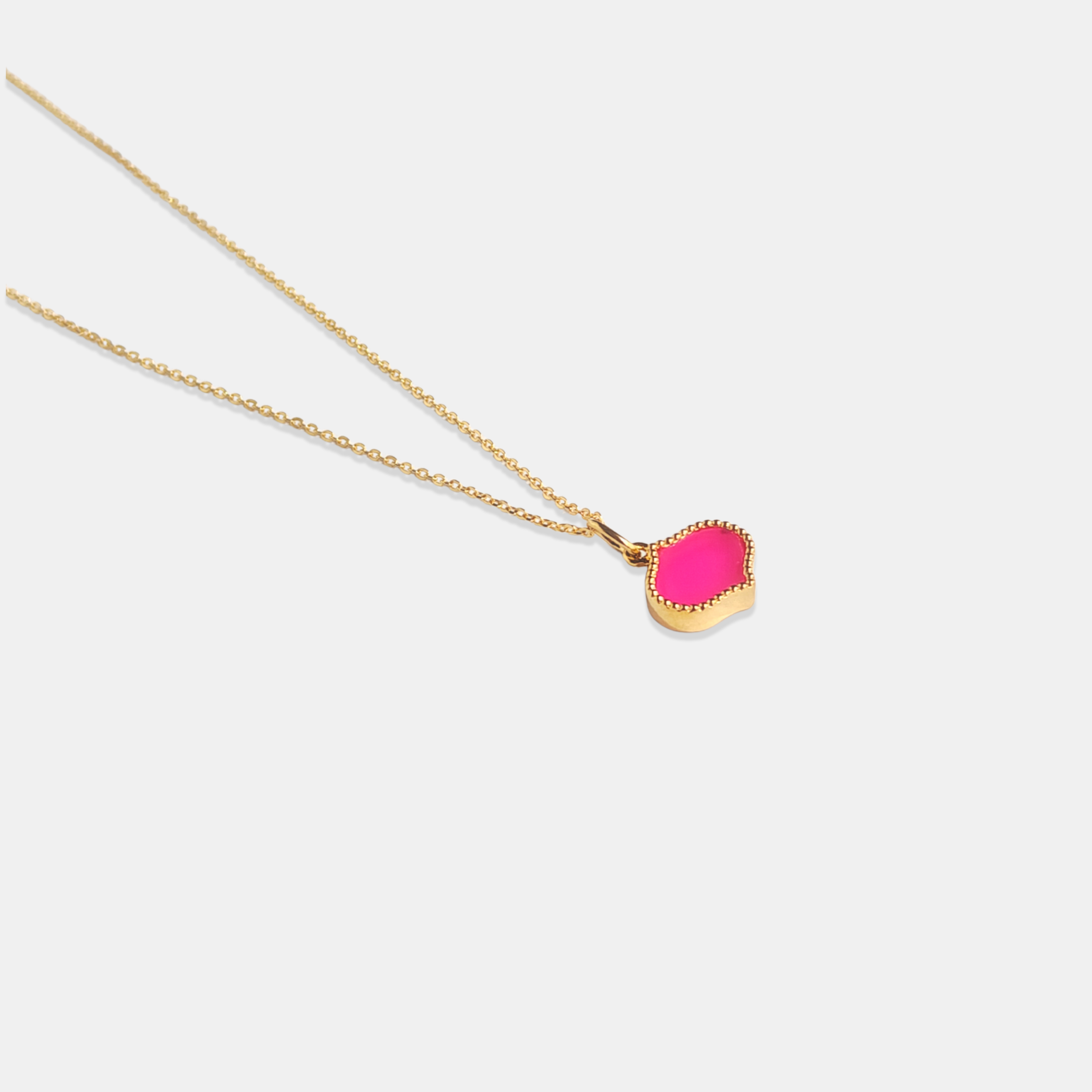 Lotus Gemstone Detachable Pendant