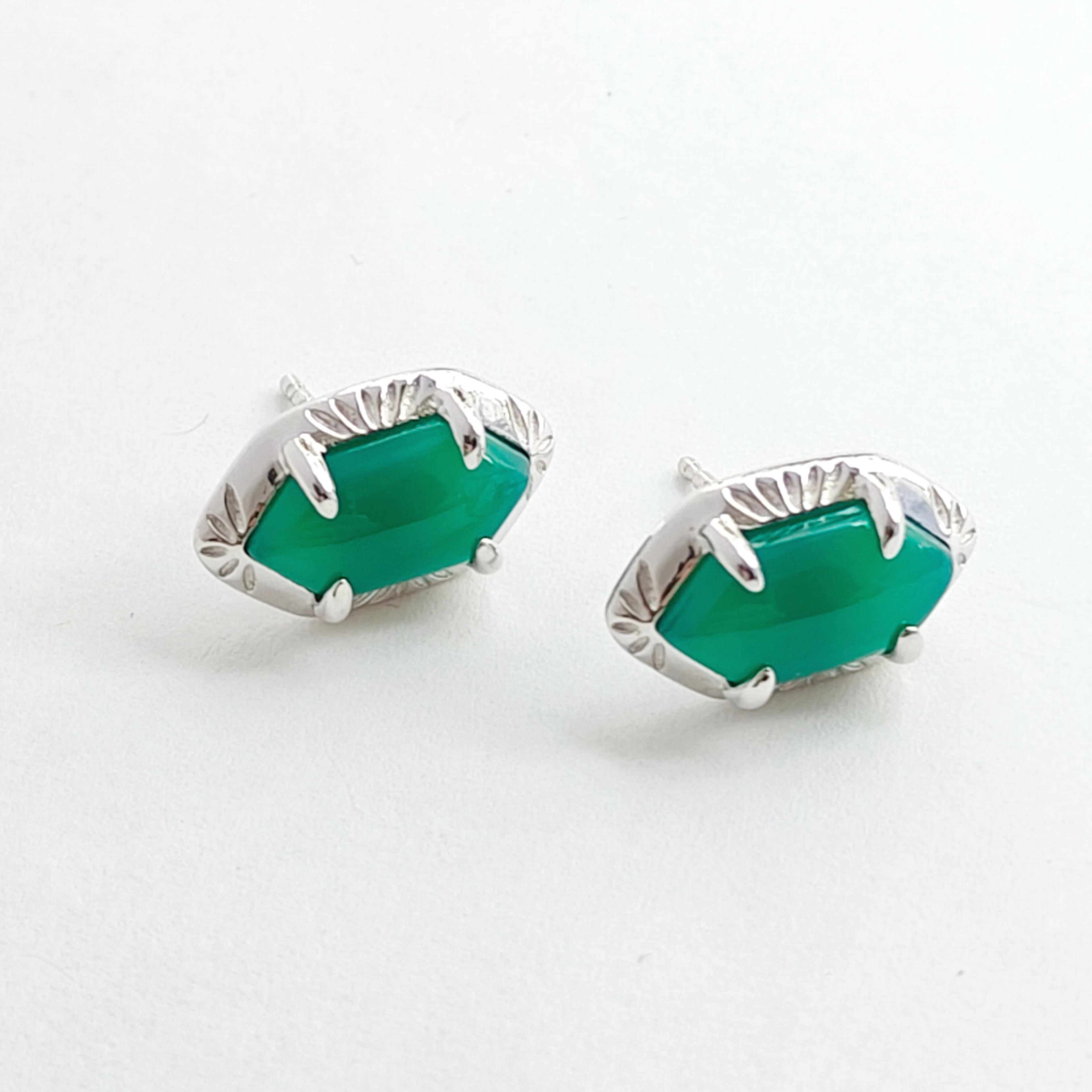 Whispers Of Ancient Forests Stud Earrings