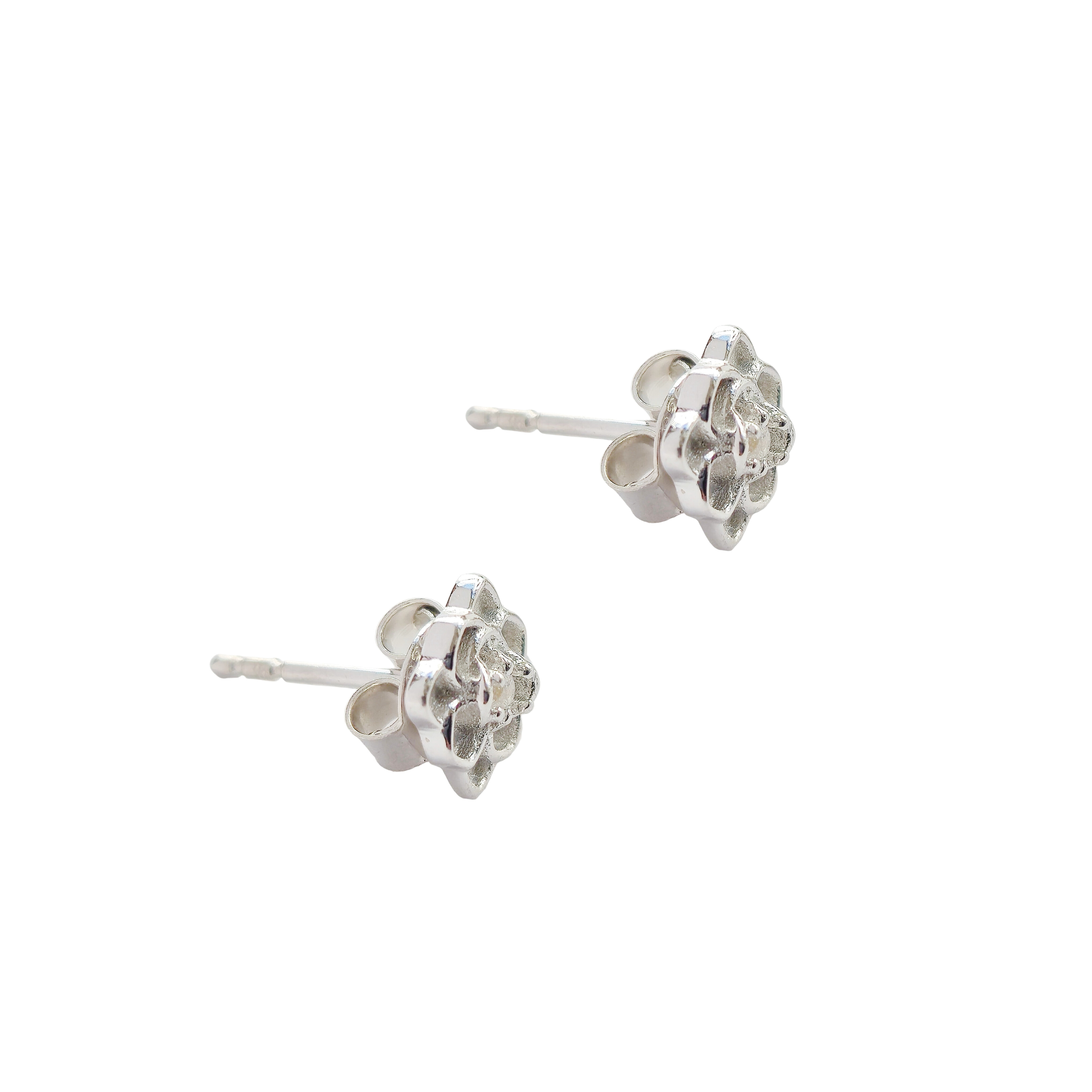 Rose Stud Earrings