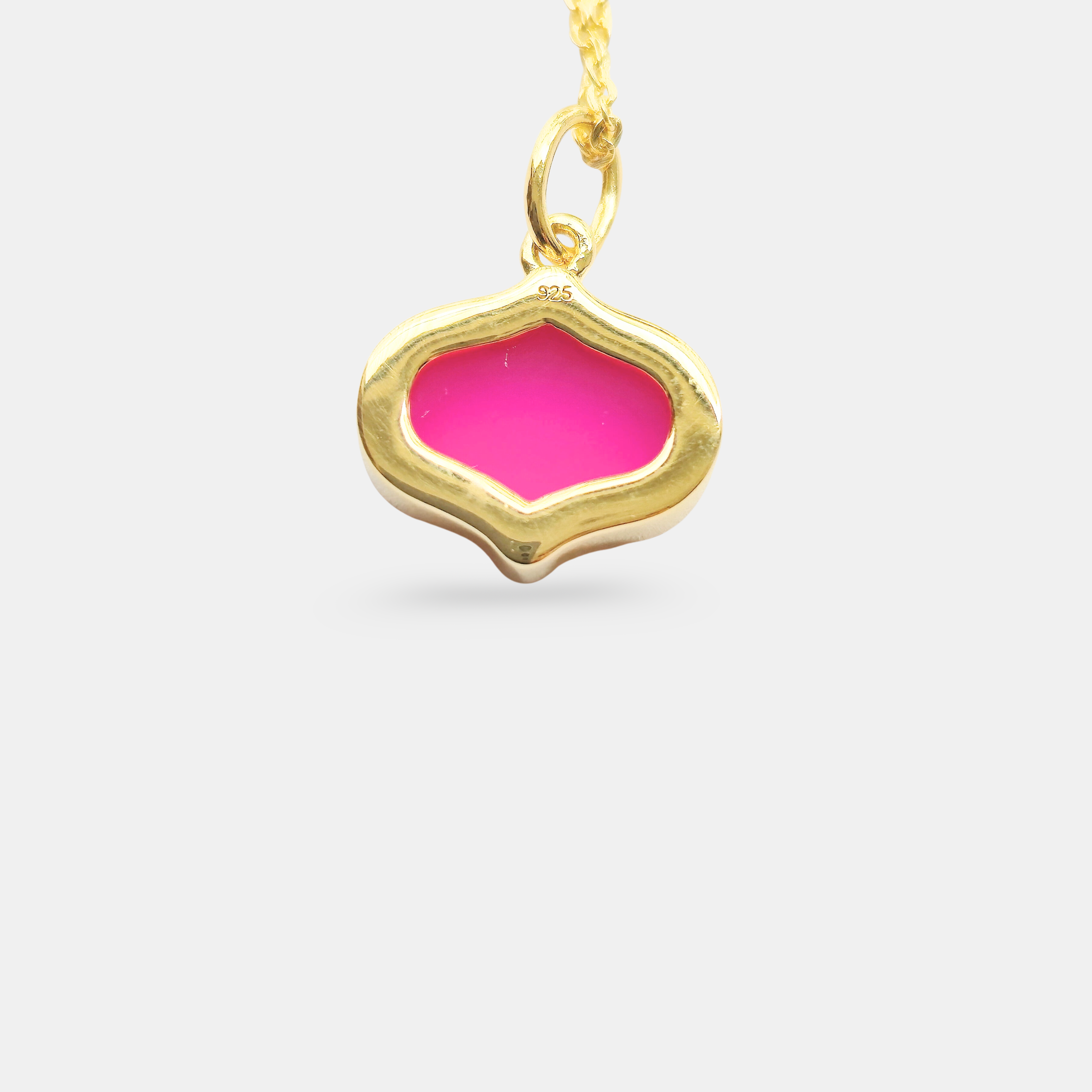 Lotus Gemstone Detachable Pendant