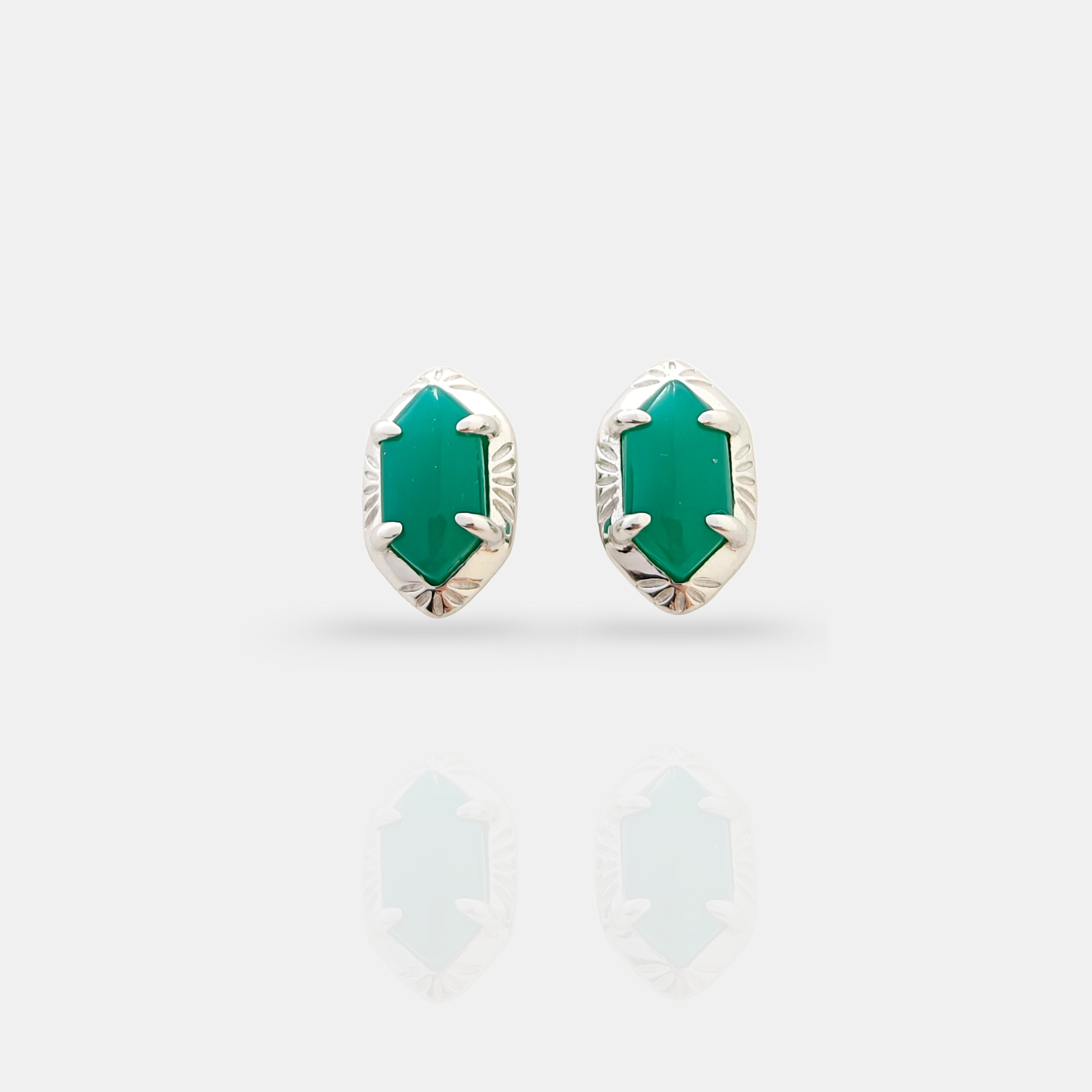 Whispers Of Ancient Forests Stud Earrings
