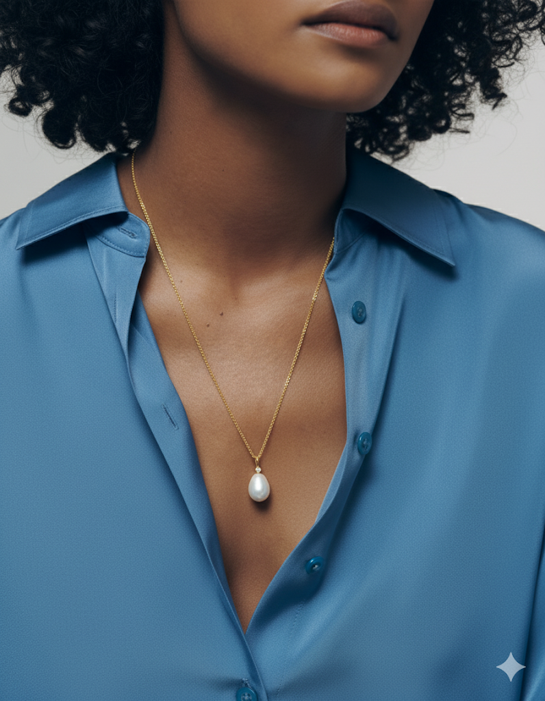 Pearl Drop Detachable Pendant